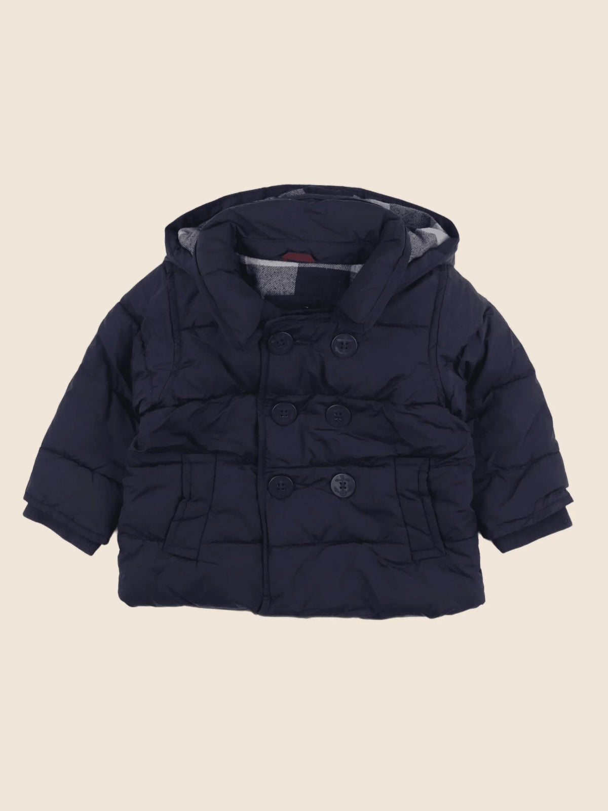 GAP - doudoune bleu - 12/18 mois