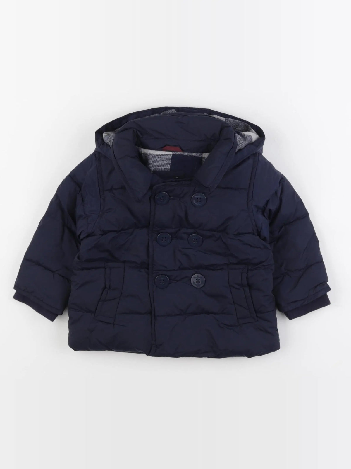 GAP - doudoune bleu - 12/18 mois