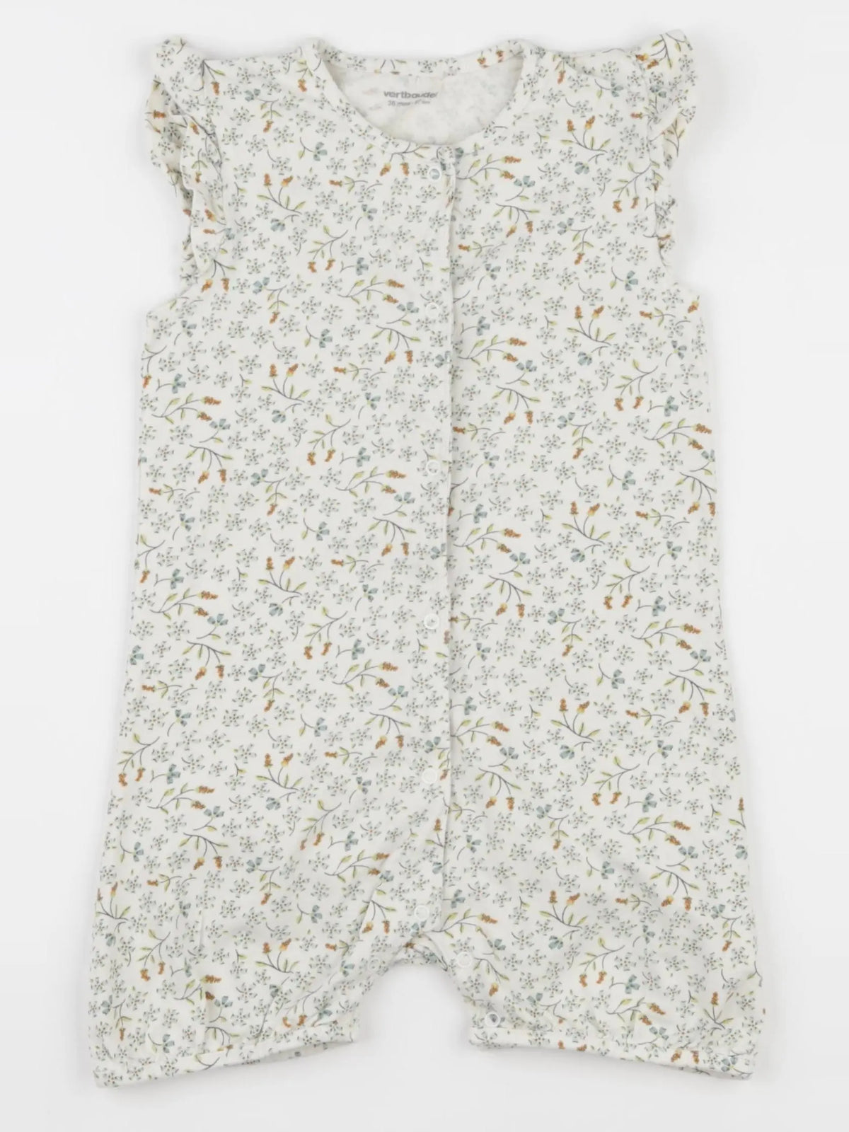 Vertbaudet - combinaison beige - 36 mois