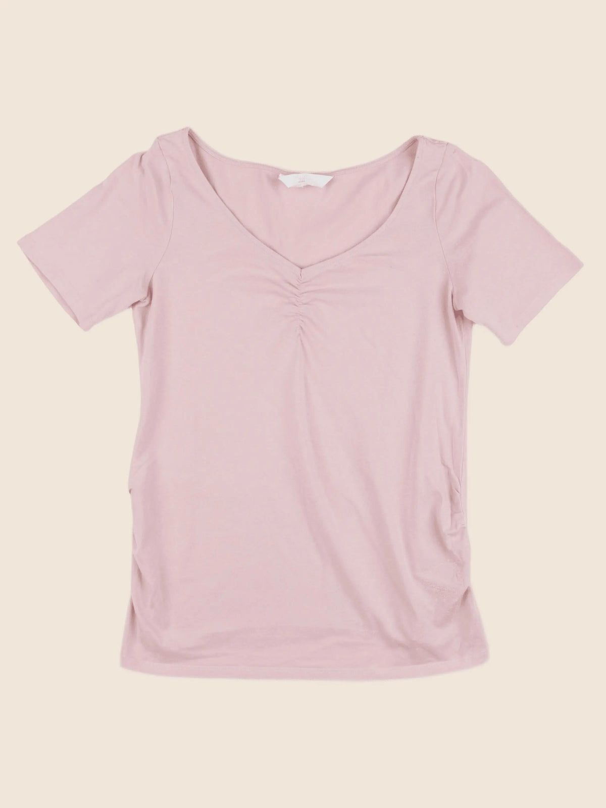 H&M - tee-shirt grossesse rose - 40 à 42