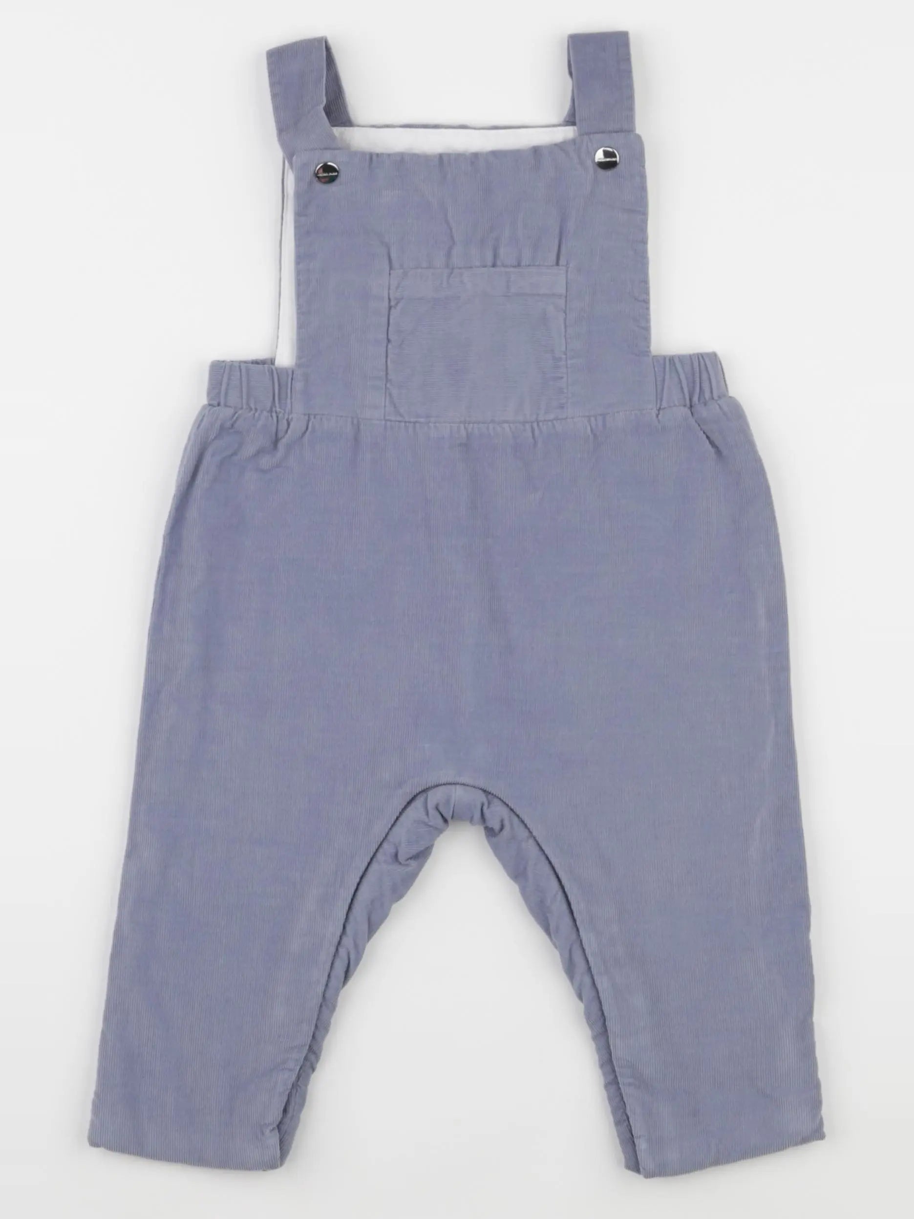 Jacadi - salopette doublé bleu - 12 mois