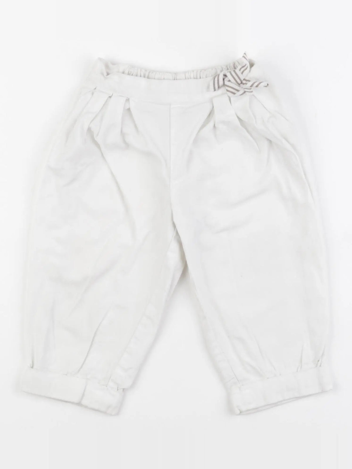 Jacadi - pantalon blanc - 18 mois