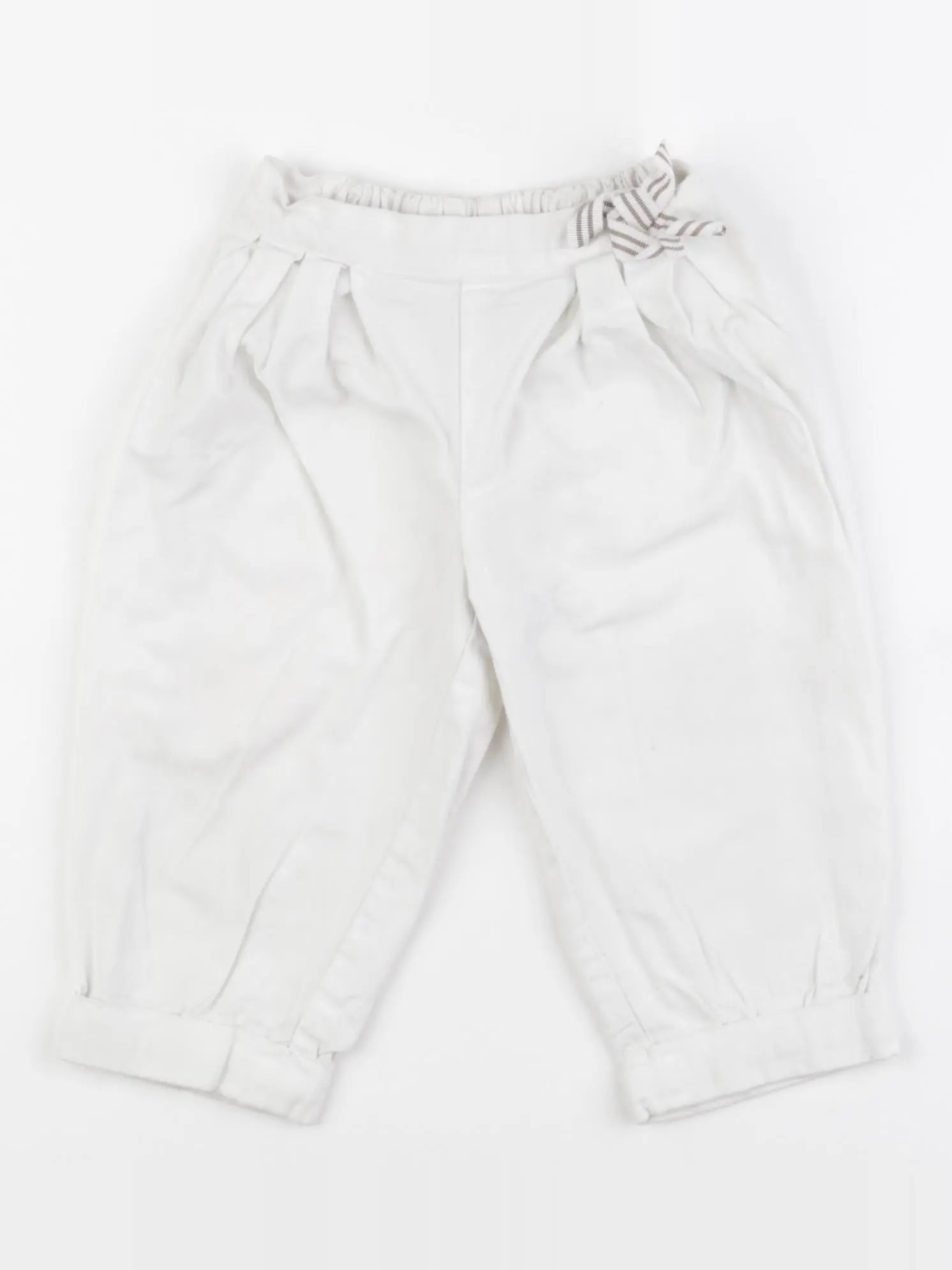 Jacadi - pantalon blanc - 18 mois