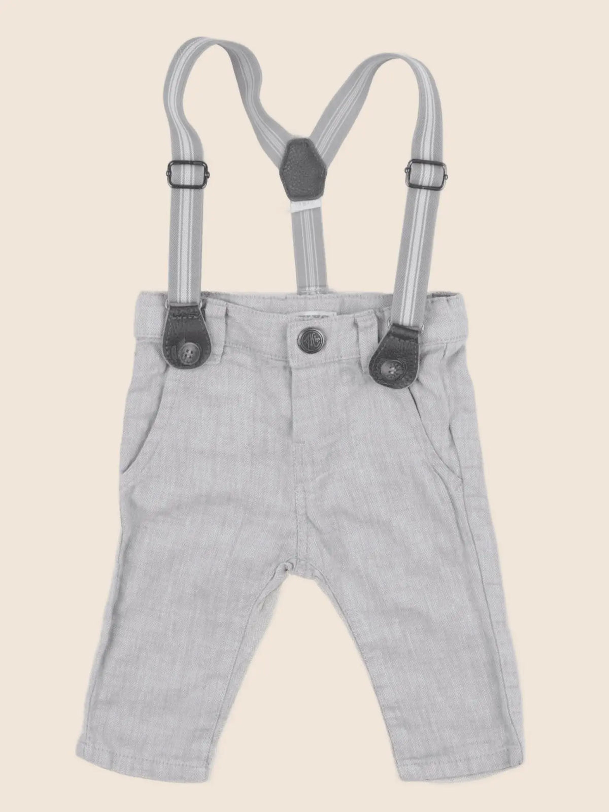 IKKS - pantalon gris - 3 mois