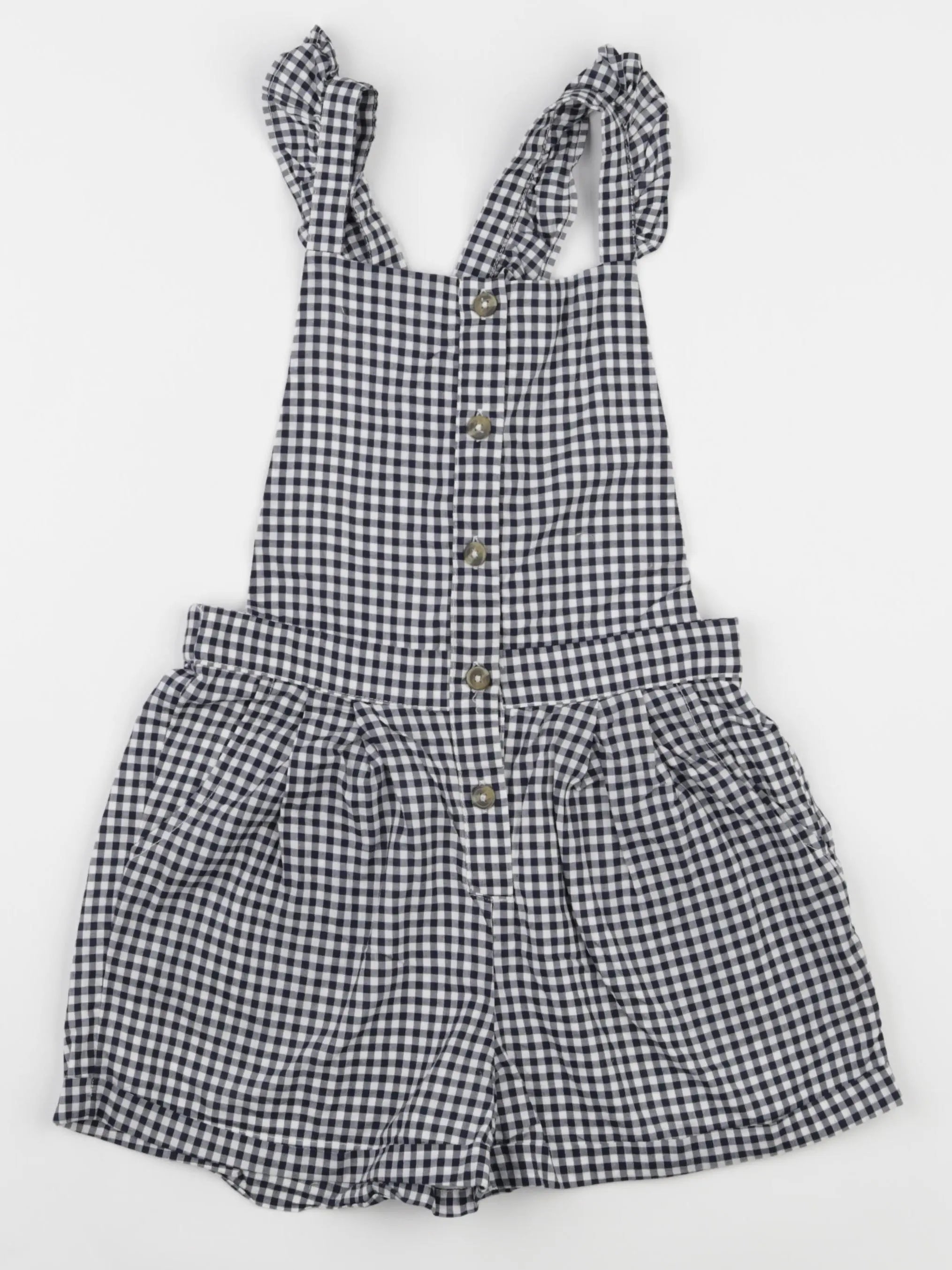 Monoprix - combinaison bleu, blanc - 8 ans