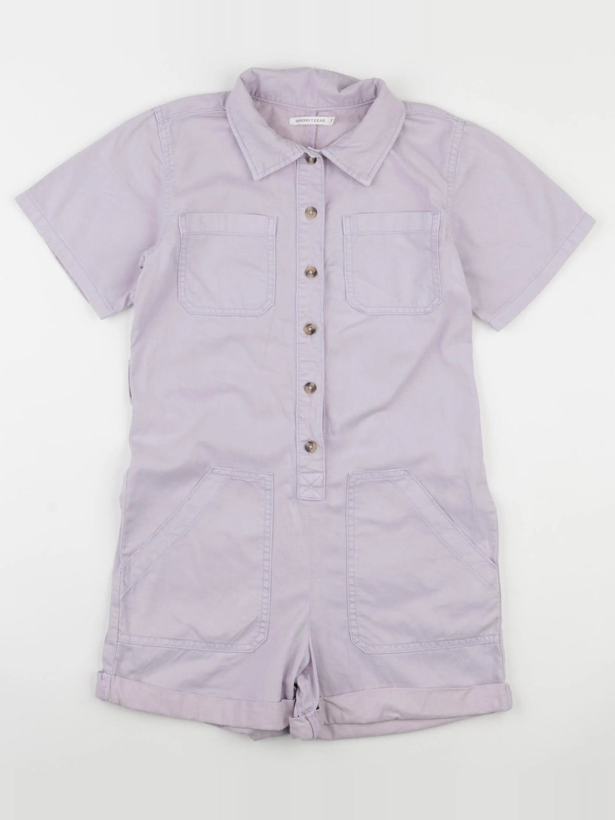 Monoprix - combinaison violet - 12 ans