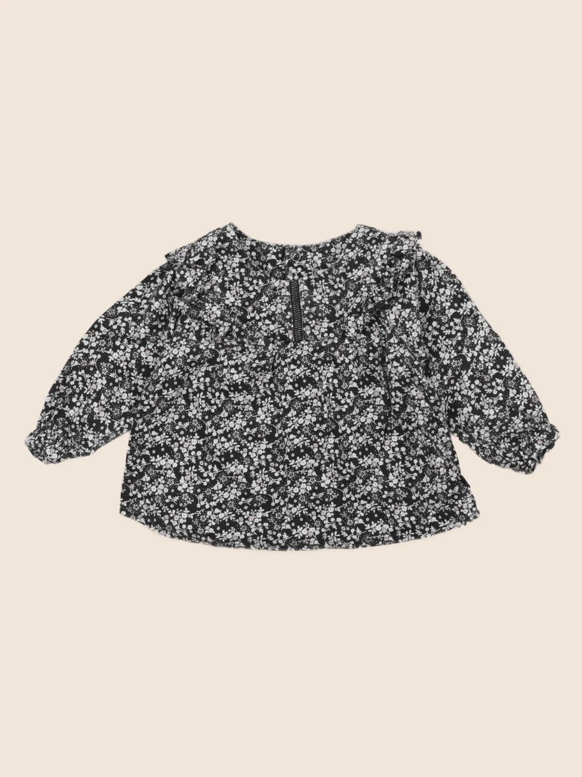 IKKS - blouse noir, rose - 6 mois