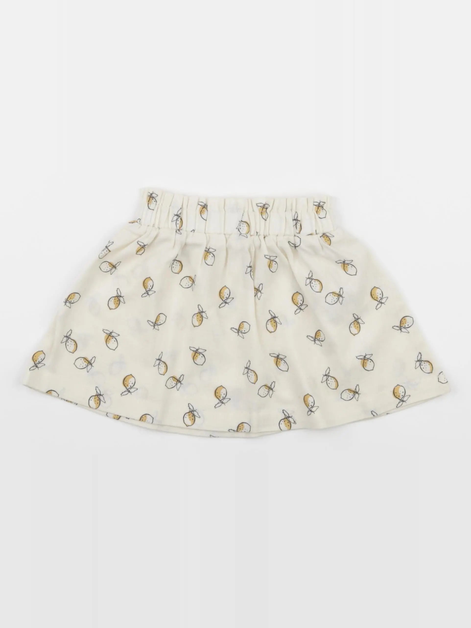 Vertbaudet - jupe beige - 18 mois