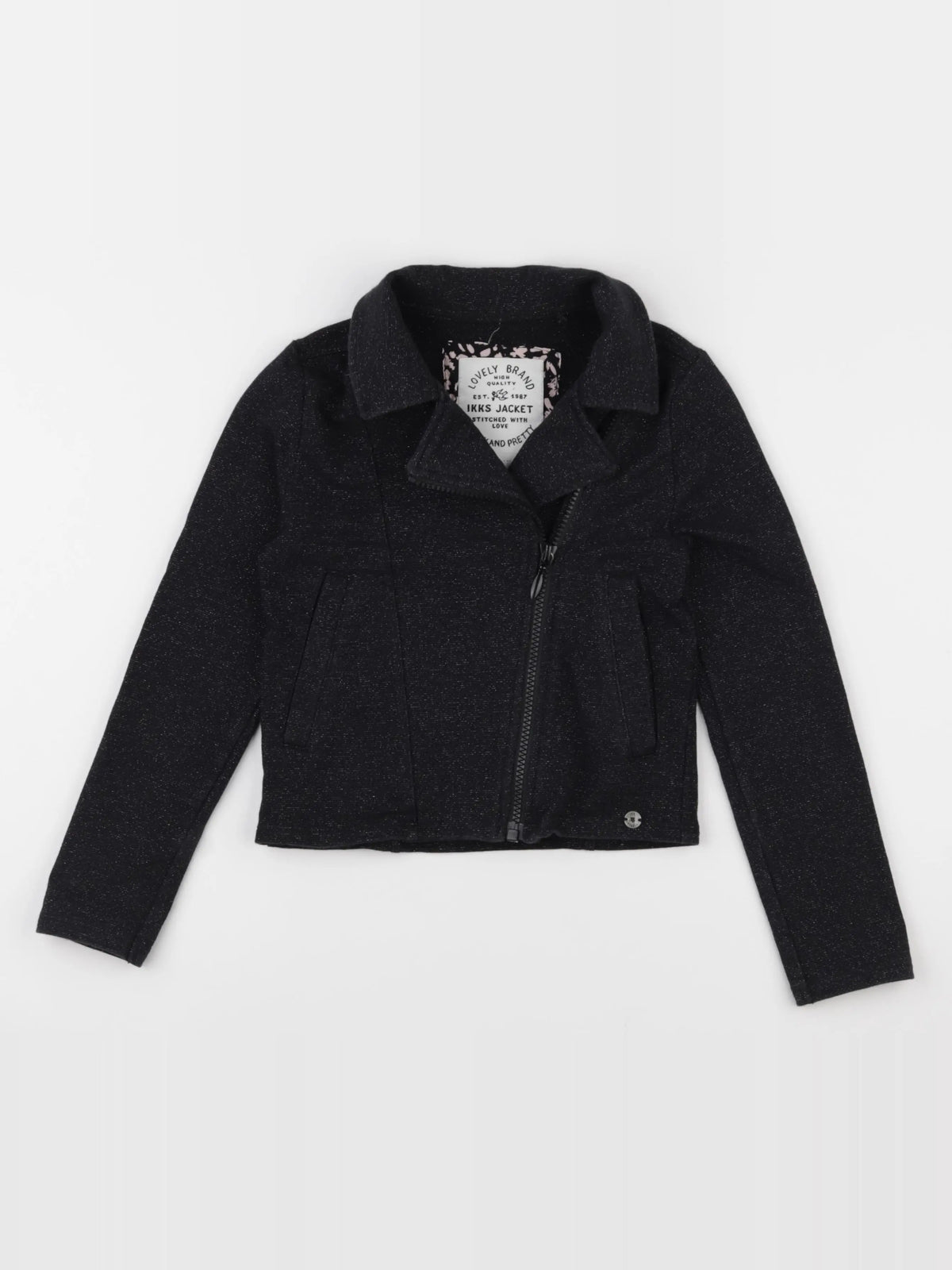 IKKS - veste noir - 8 ans