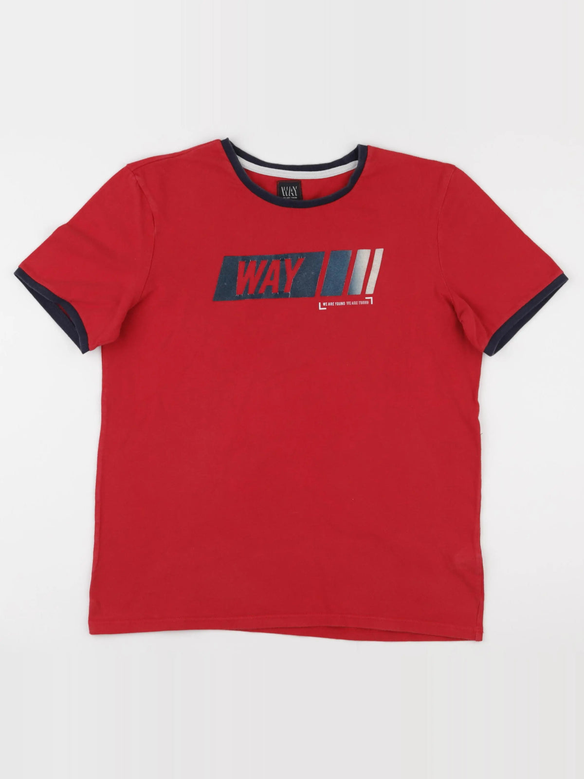 IKKS - tee-shirt rouge - 16 ans