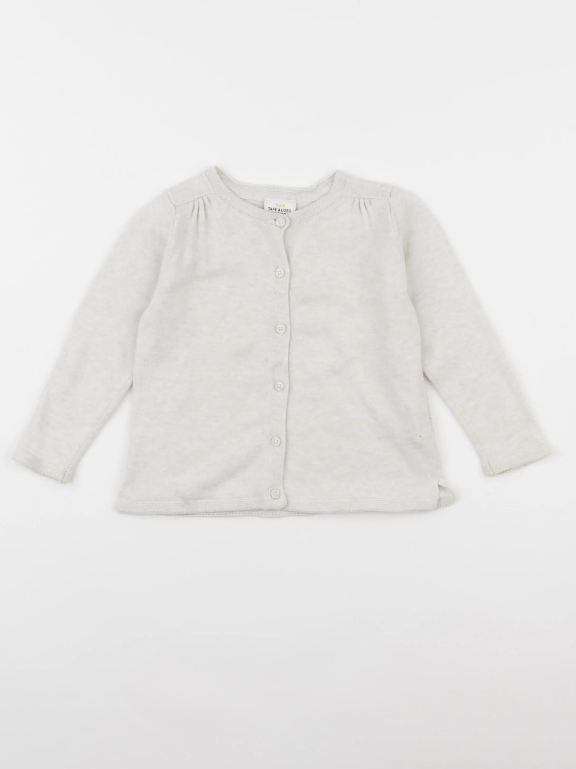 Tape à l'oeil - gilet beige - 18 mois