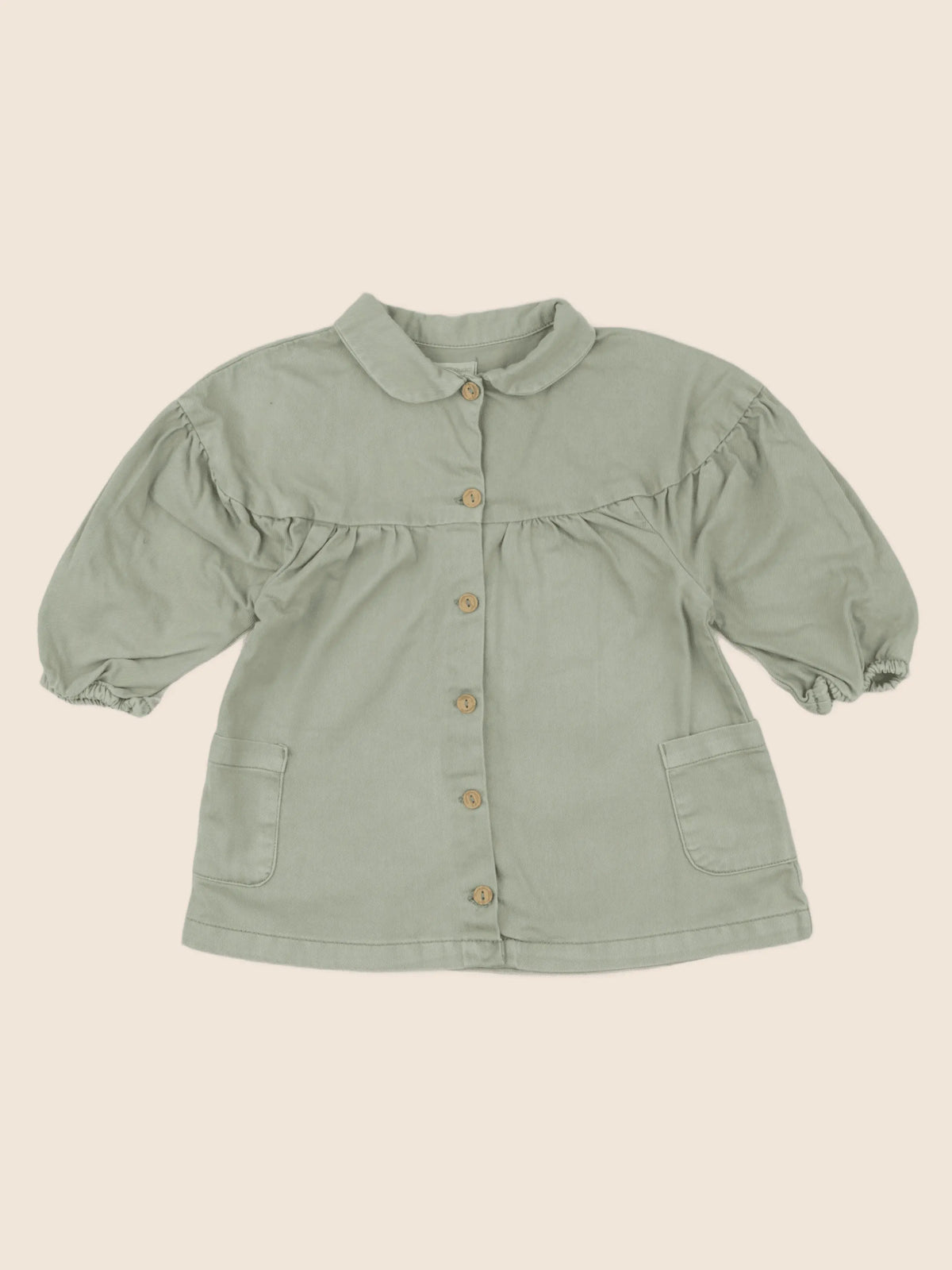 Vertbaudet - robe vert - 24 mois