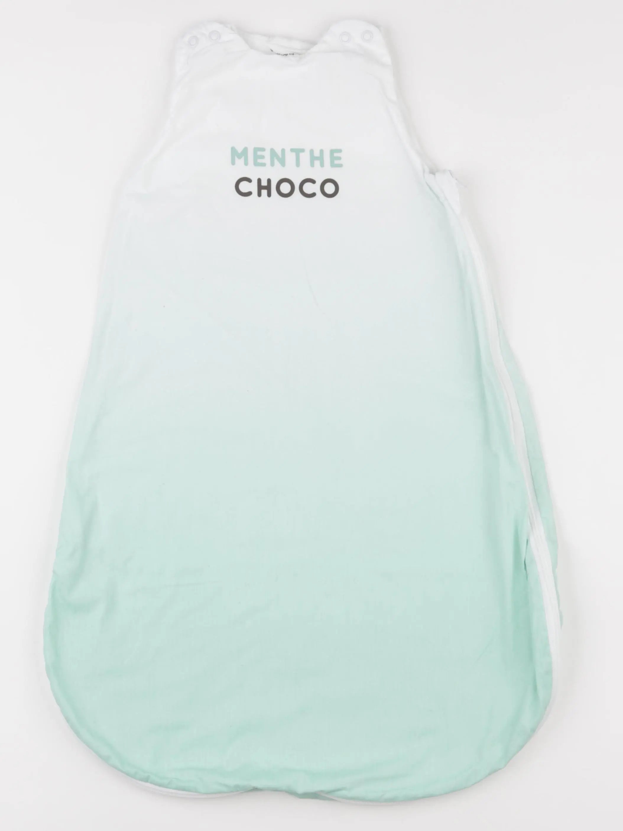 Vertbaudet - gigoteuse TOG 1 blanc, vert - 0/6 mois