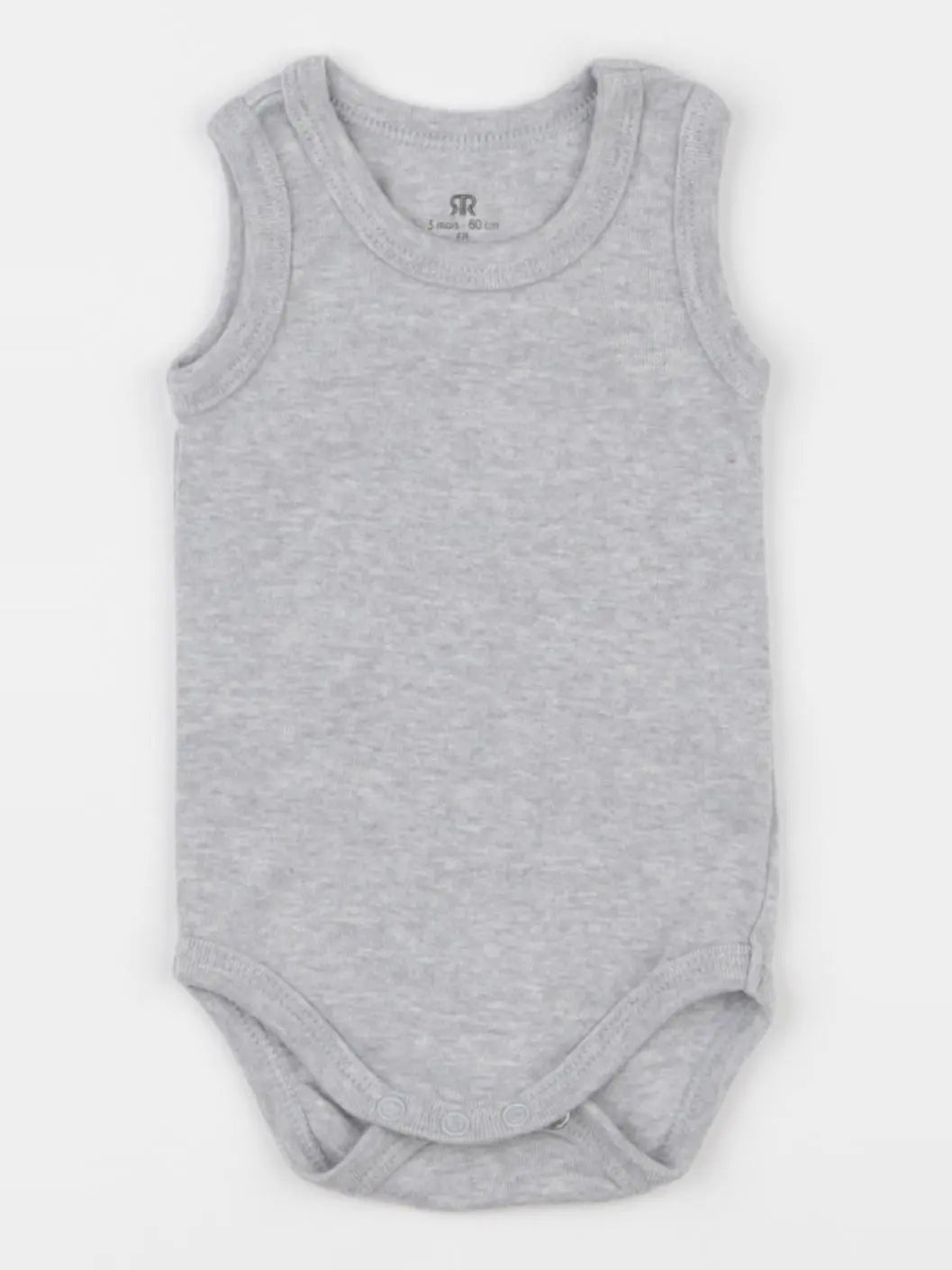 La Redoute - body gris - 3 mois