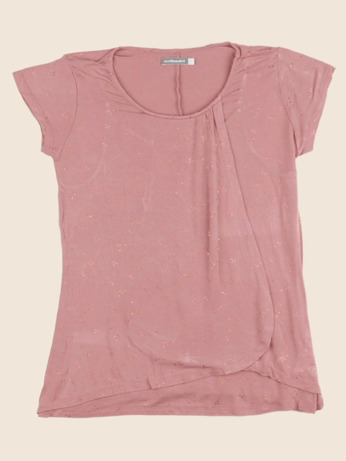 Vertbaudet - tee-shirt grossesse rose - 34 à 36