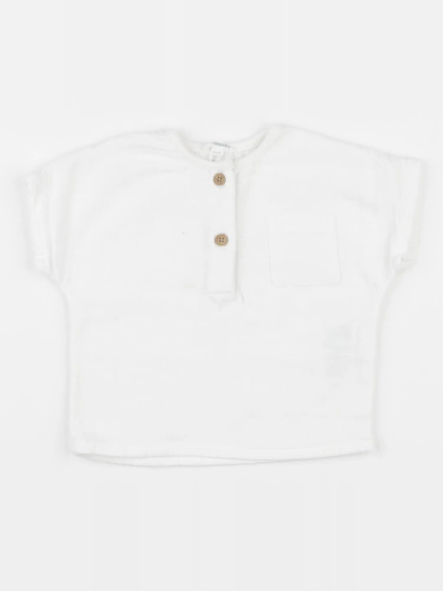 Vertbaudet - chemise blanc - 6 mois