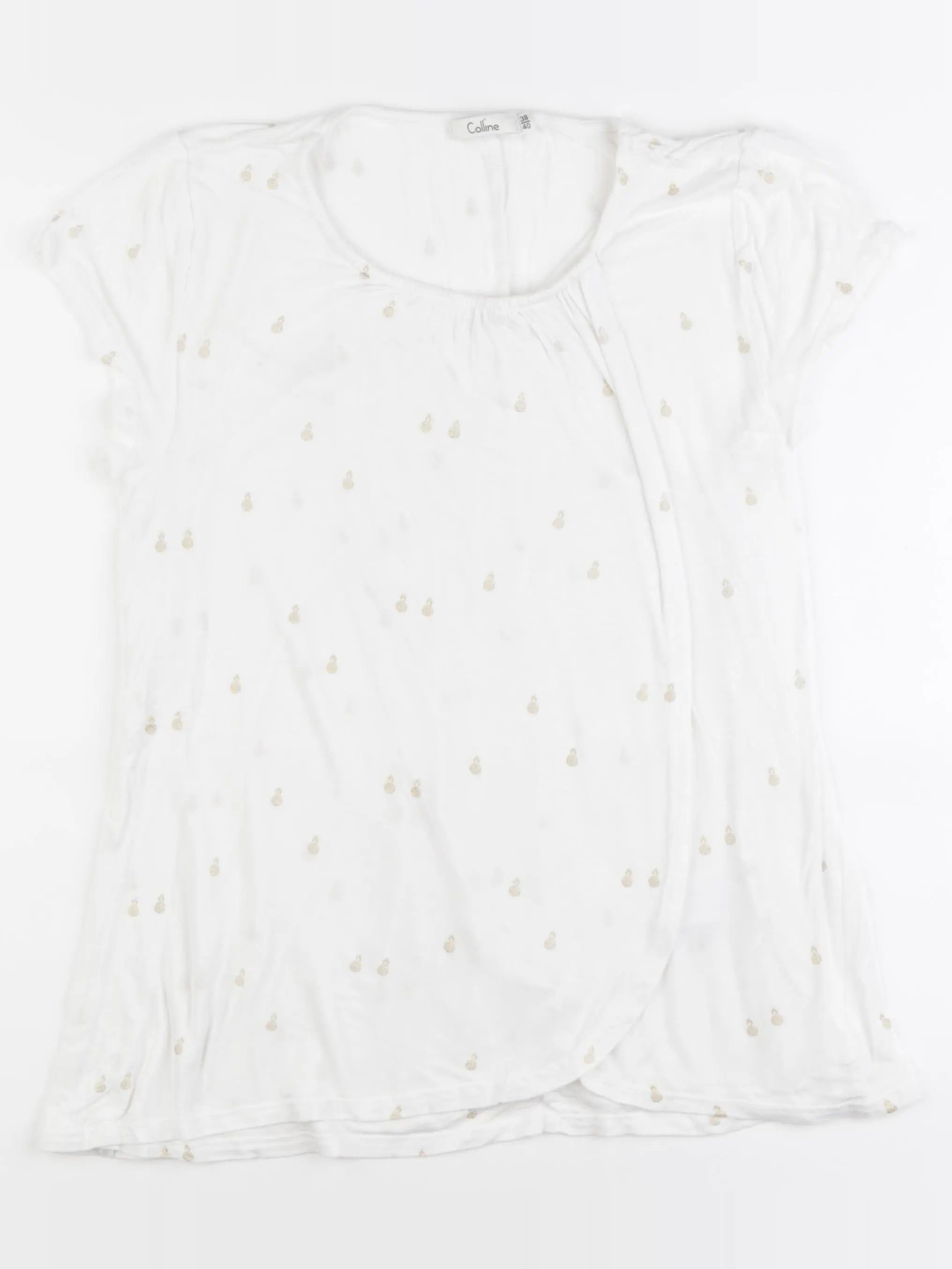 Vertbaudet - blouse grossesse blanc - 38 à 40