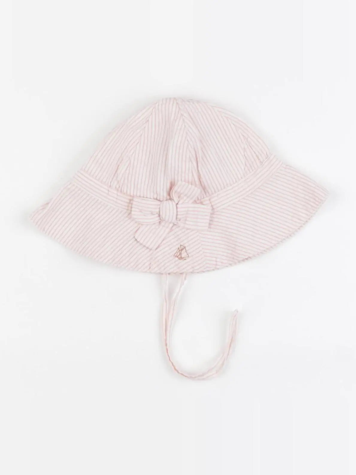 Petit Bateau - chapeau rose - 3/4 mois