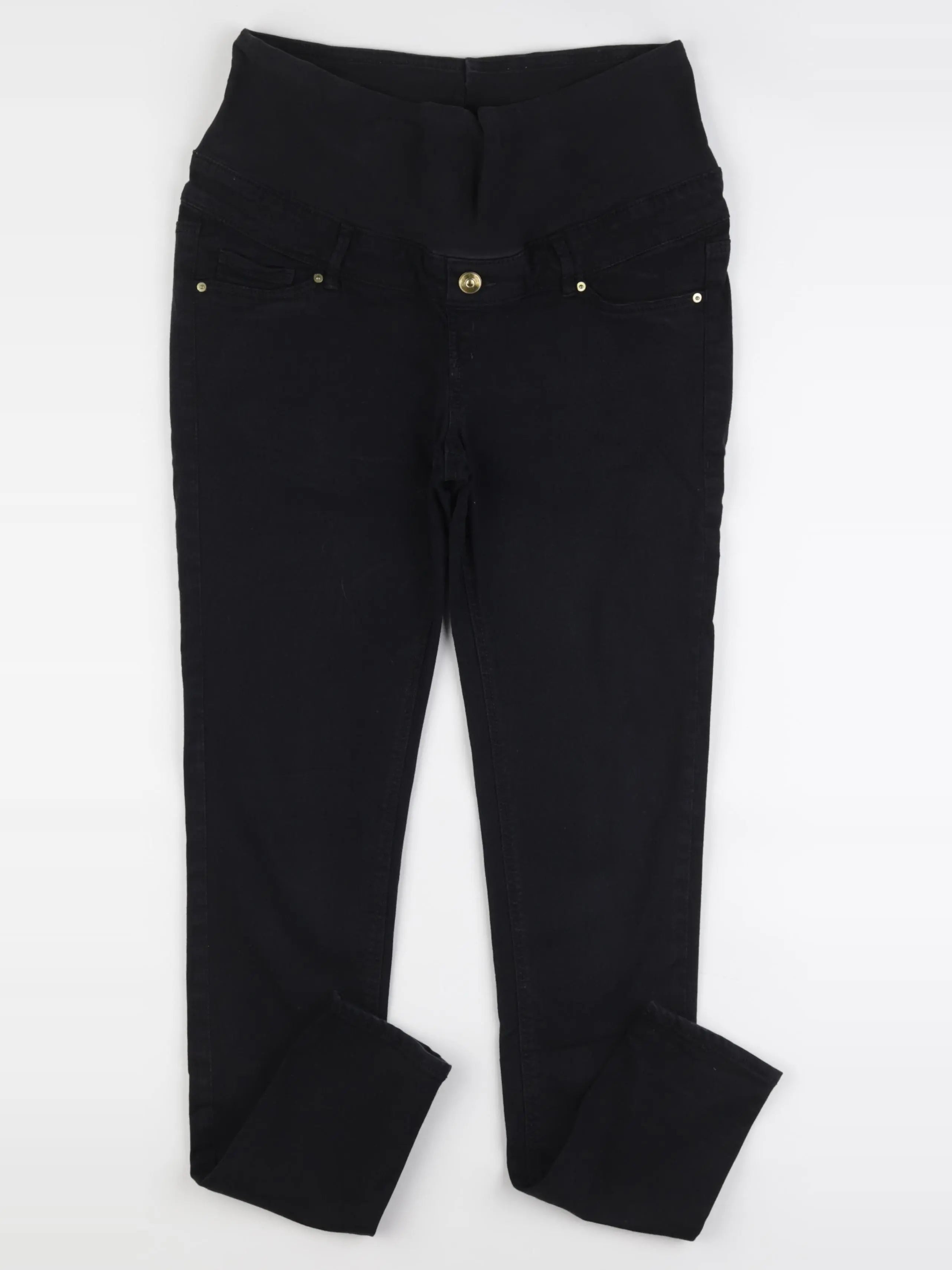 H&M - pantalon grossesse noir - 38
