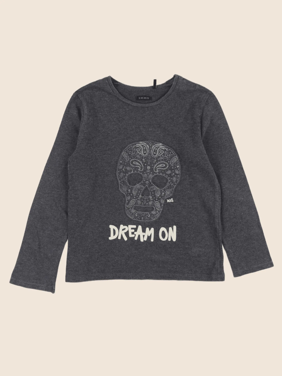 IKKS - tee-shirt gris - 6 ans