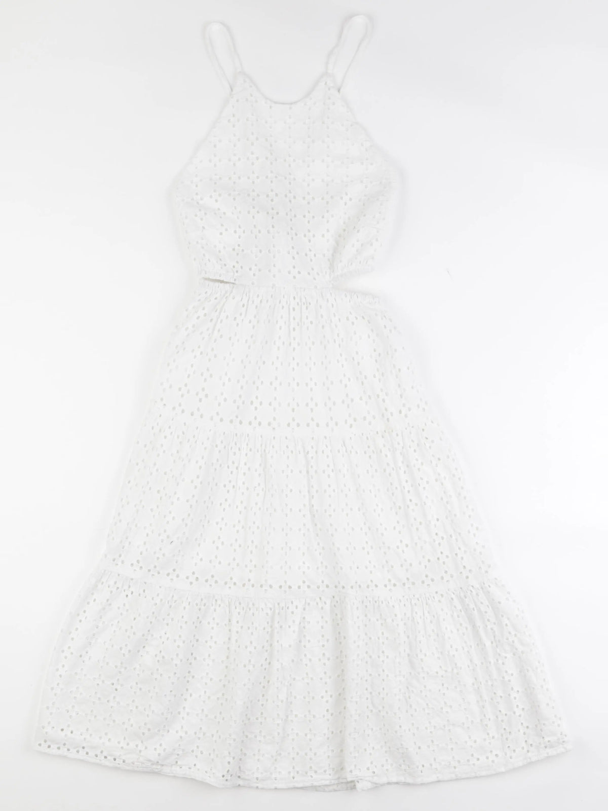 Monoprix - robe blanc - 10 ans