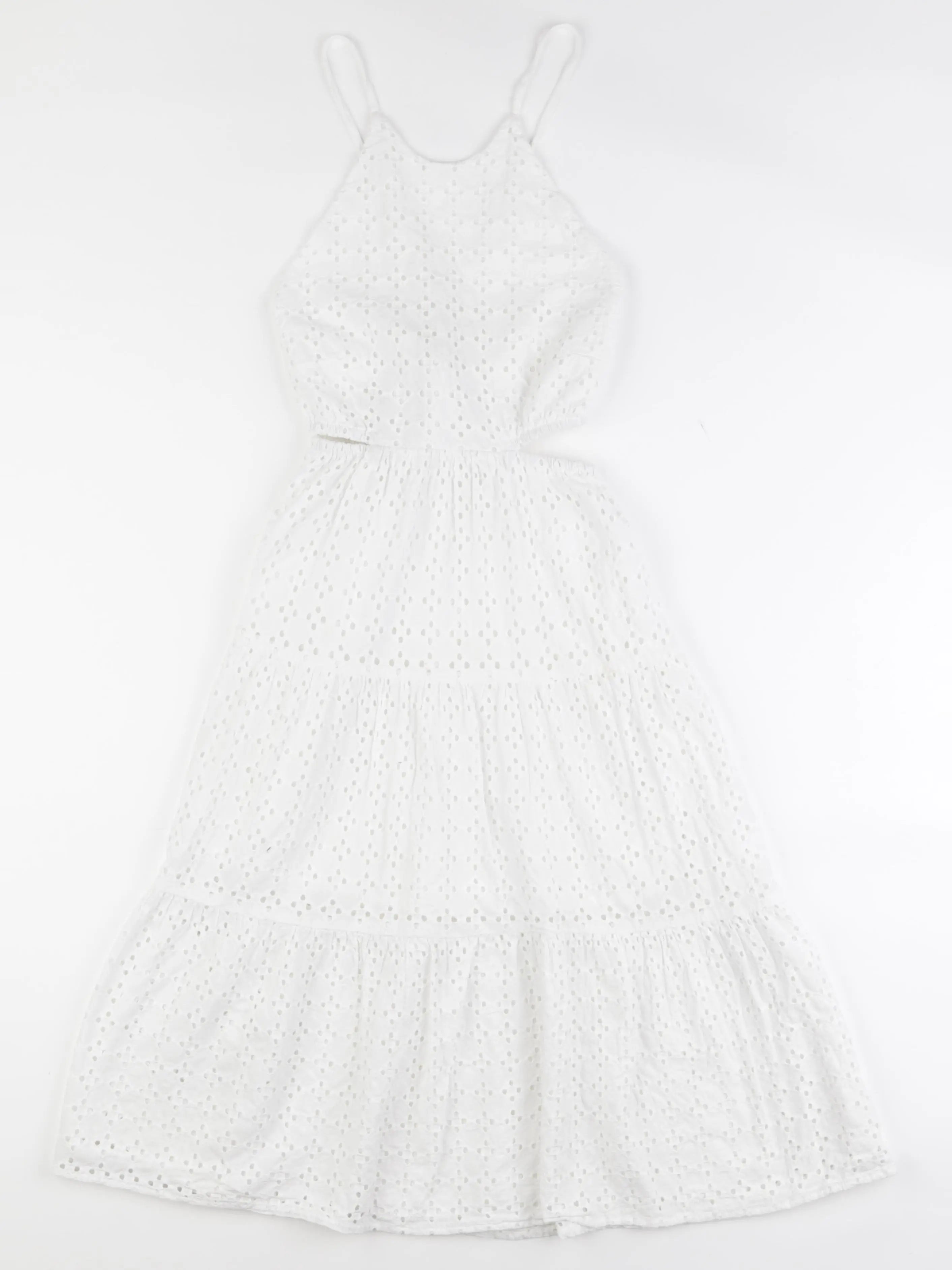 Monoprix - robe blanc - 10 ans