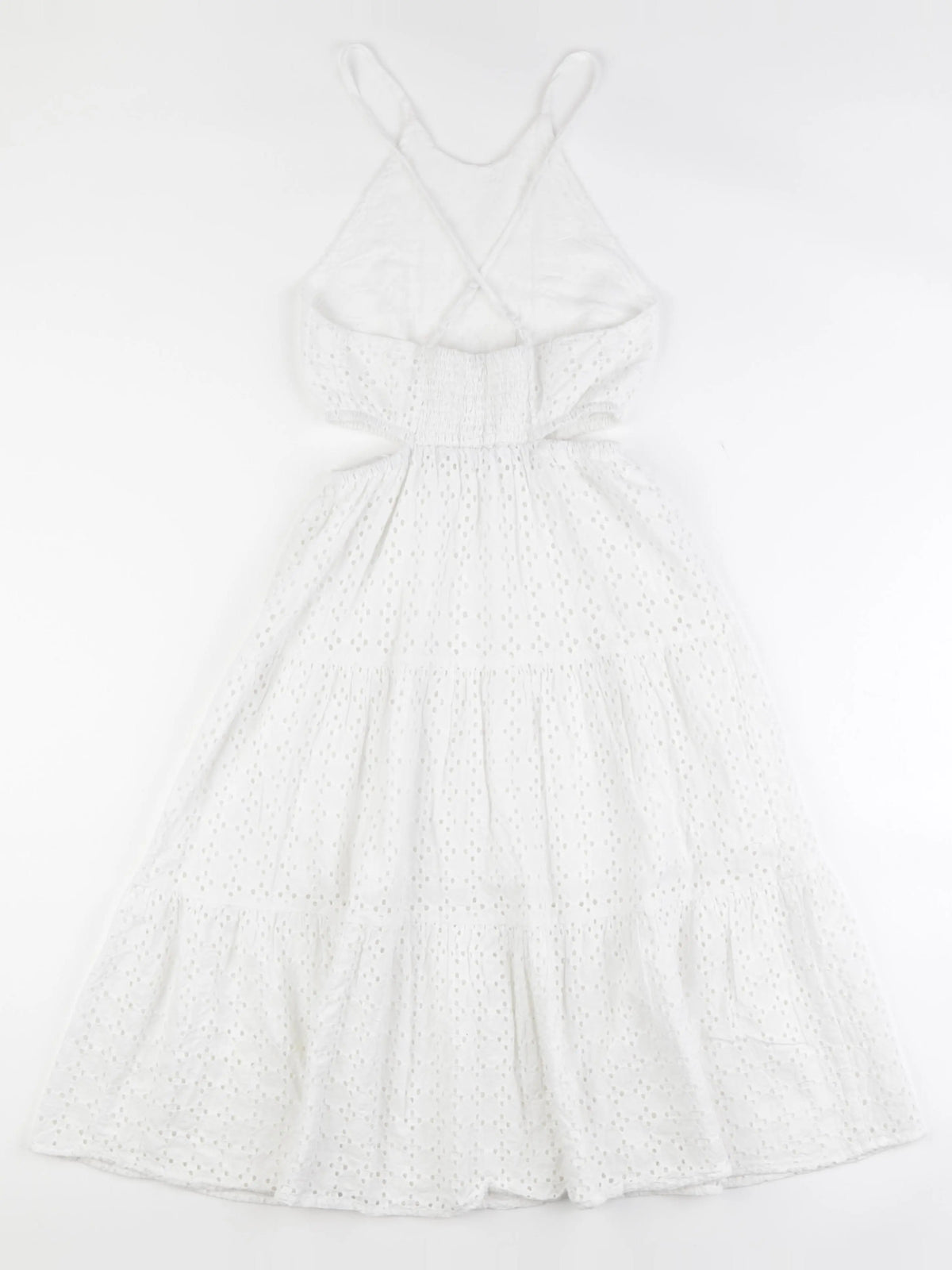 Monoprix - robe blanc - 10 ans