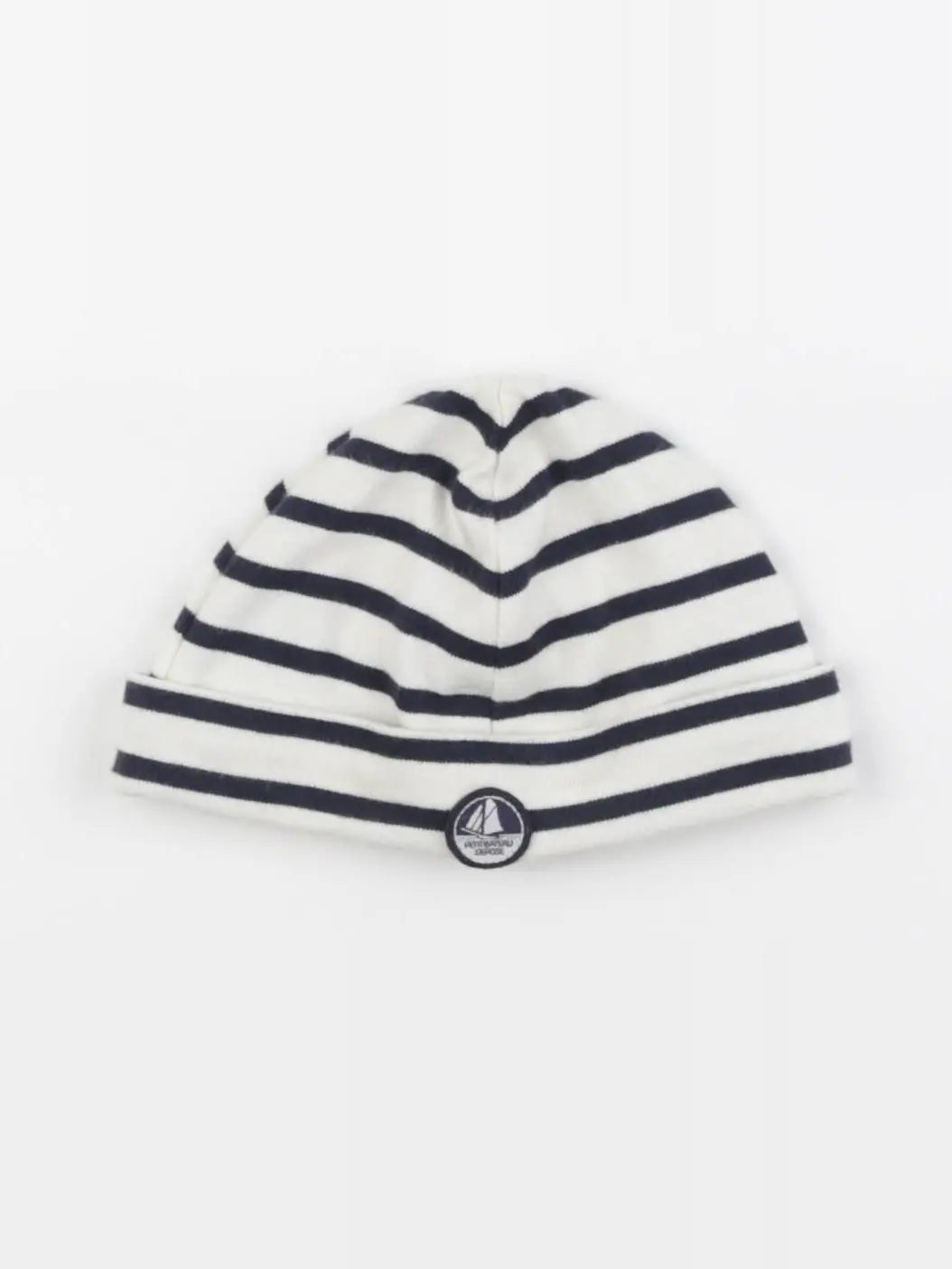 Petit Bateau - bonnet bleu - 12/18 mois