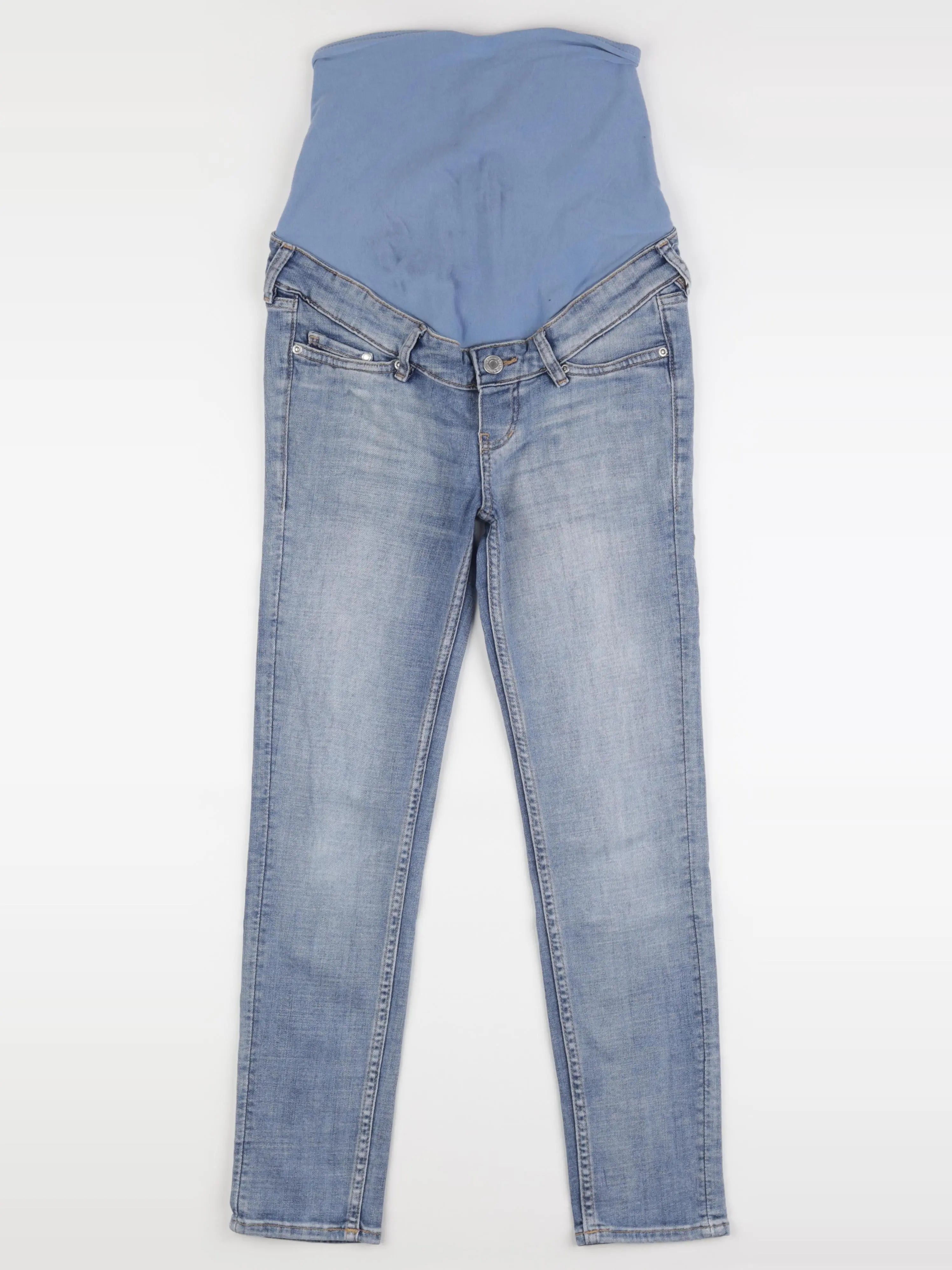 H&M - jean grossesse bleu - 34