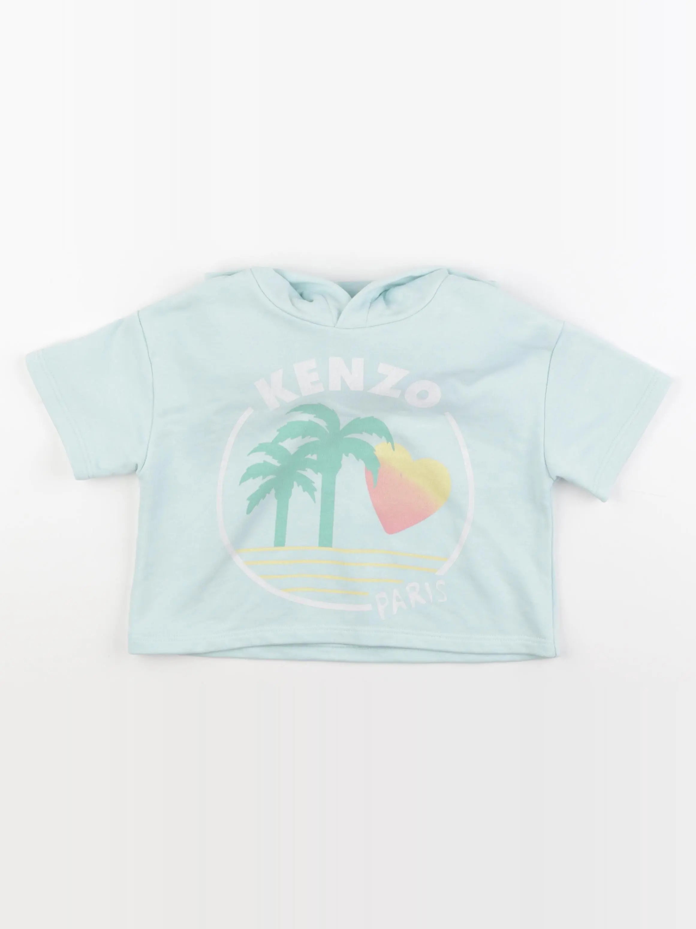Kenzo - sweat vert - 6 ans