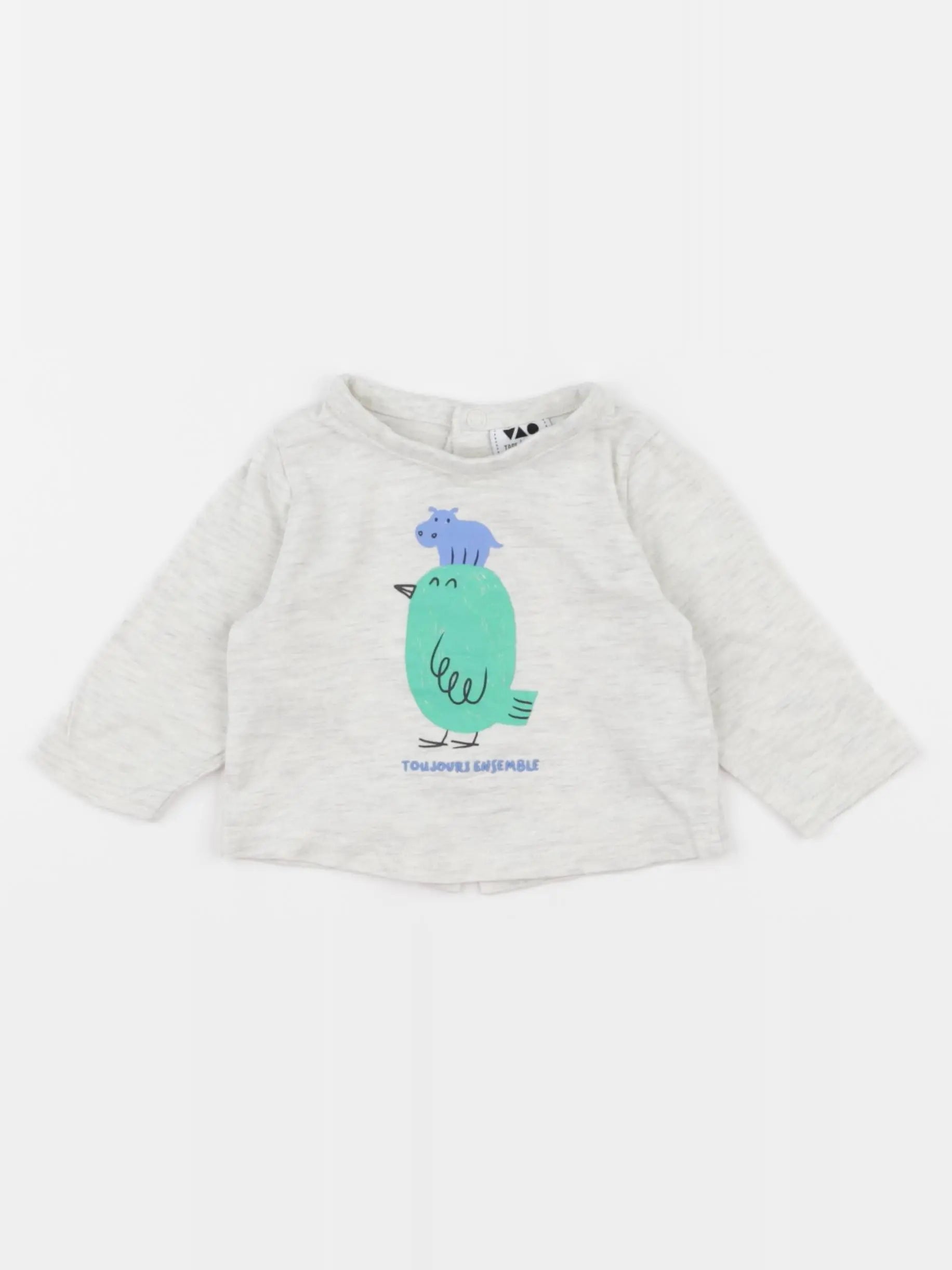 Tape à l'oeil - tee-shirt multicolore - 3 mois