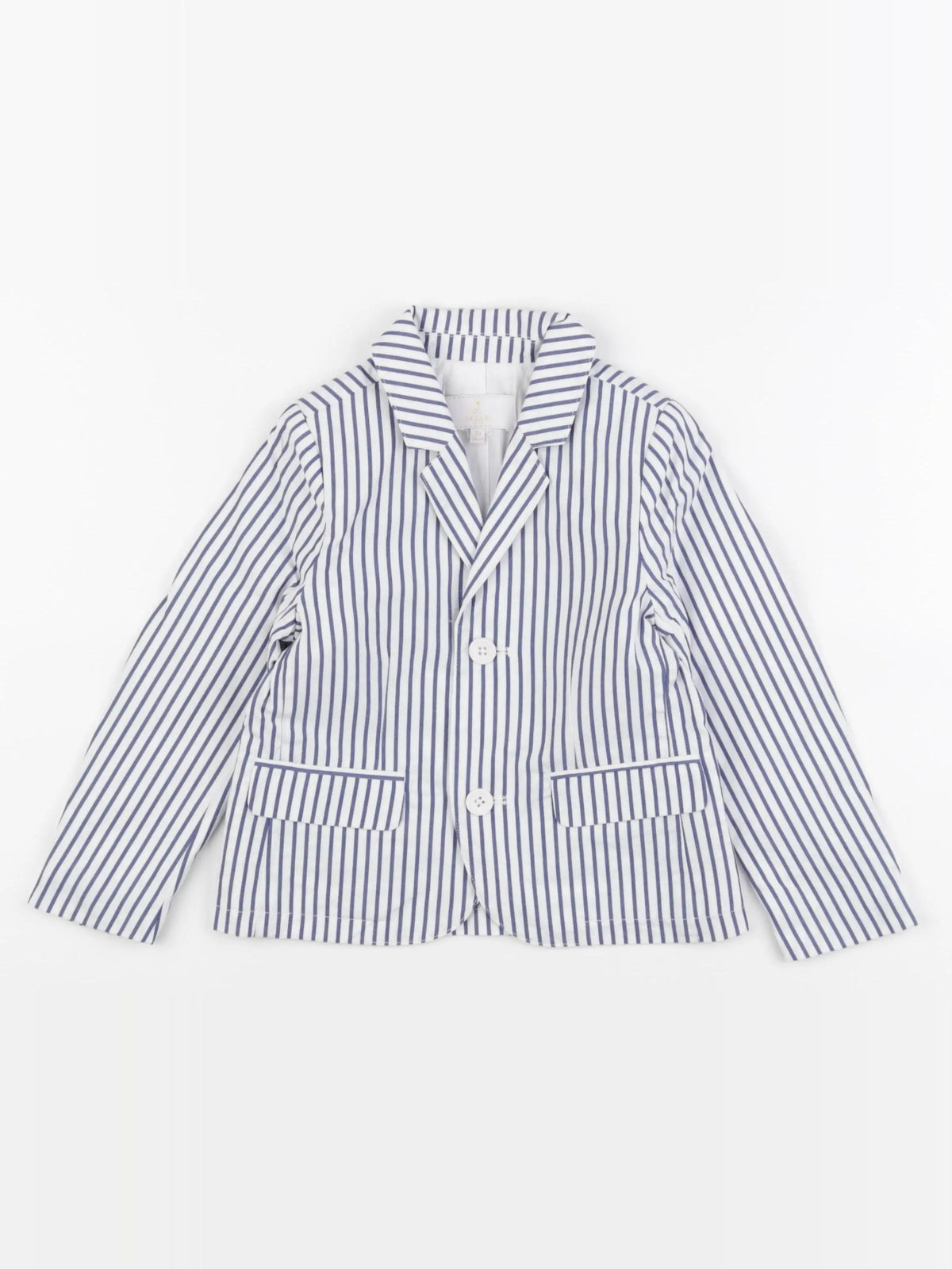 Jacadi - veste blanc, bleu - 3 ans