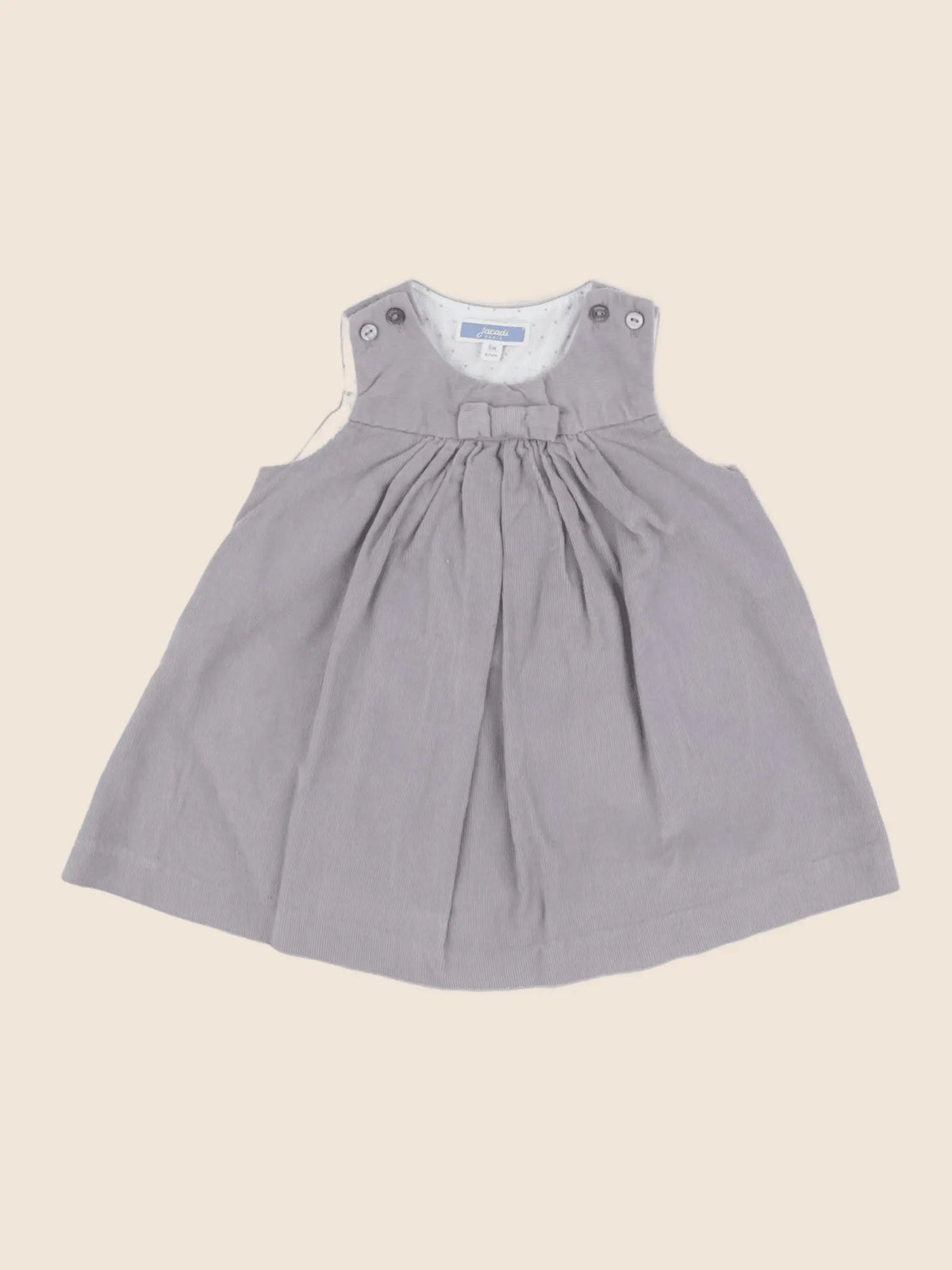 Jacadi - robe gris - 6 mois