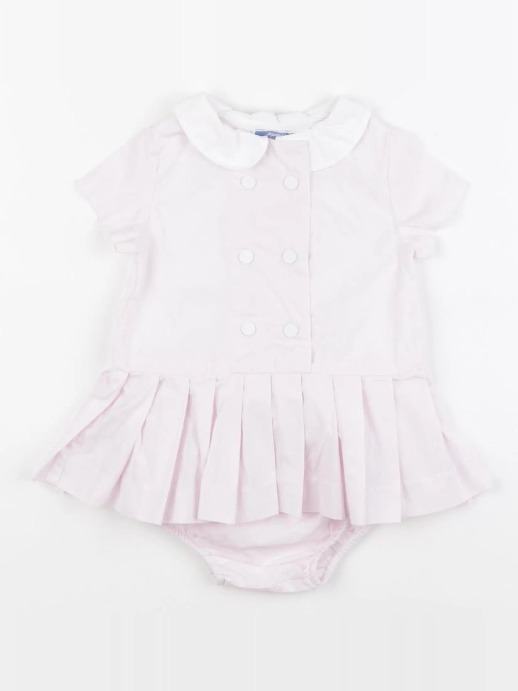 Jacadi - robe rose - 12 mois