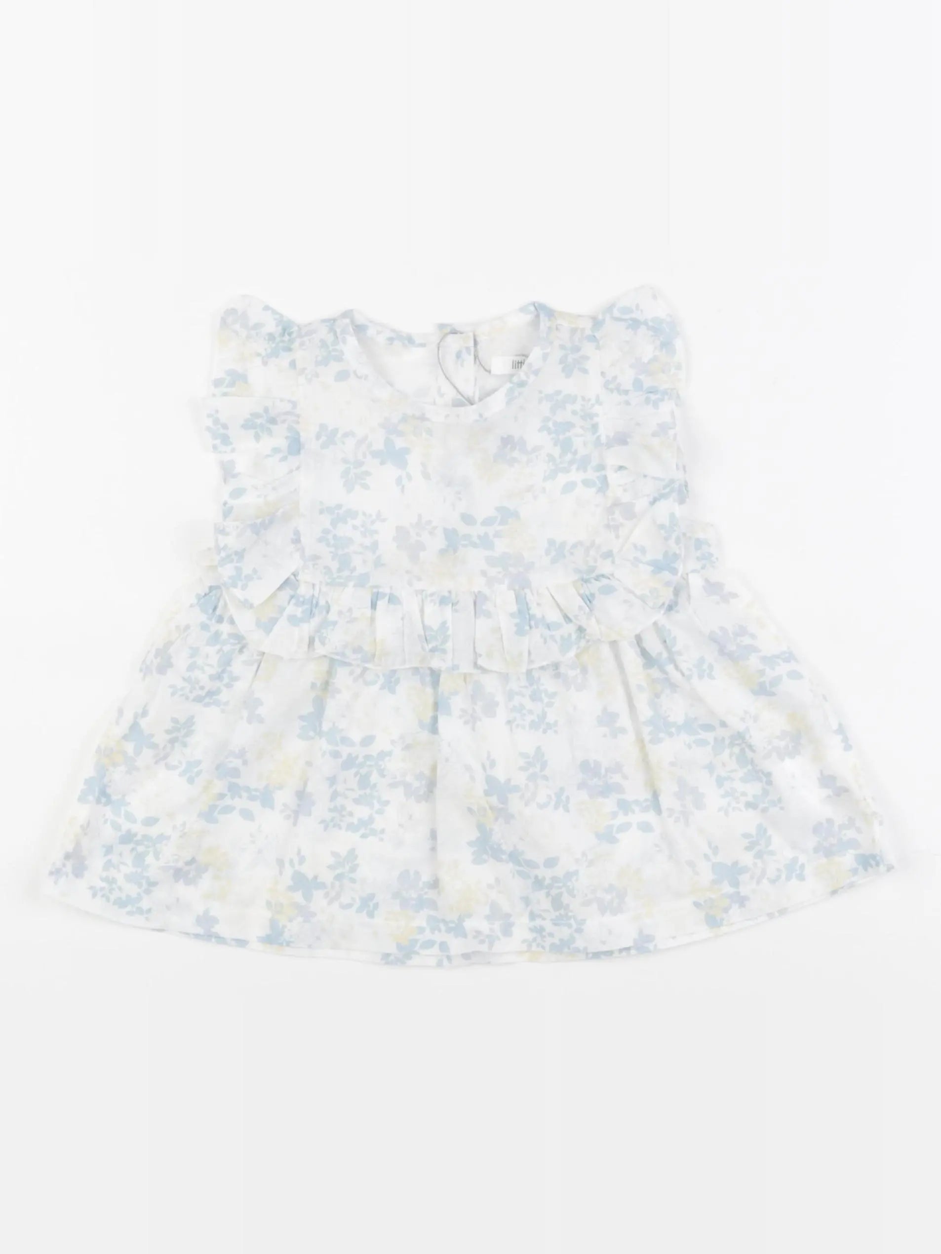 Little Celebs - blouse bleu - 4 ans