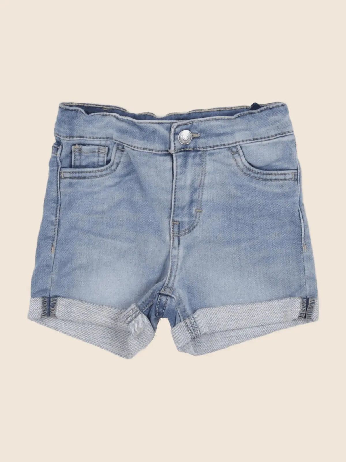 Levi's - short bleu - 24 mois