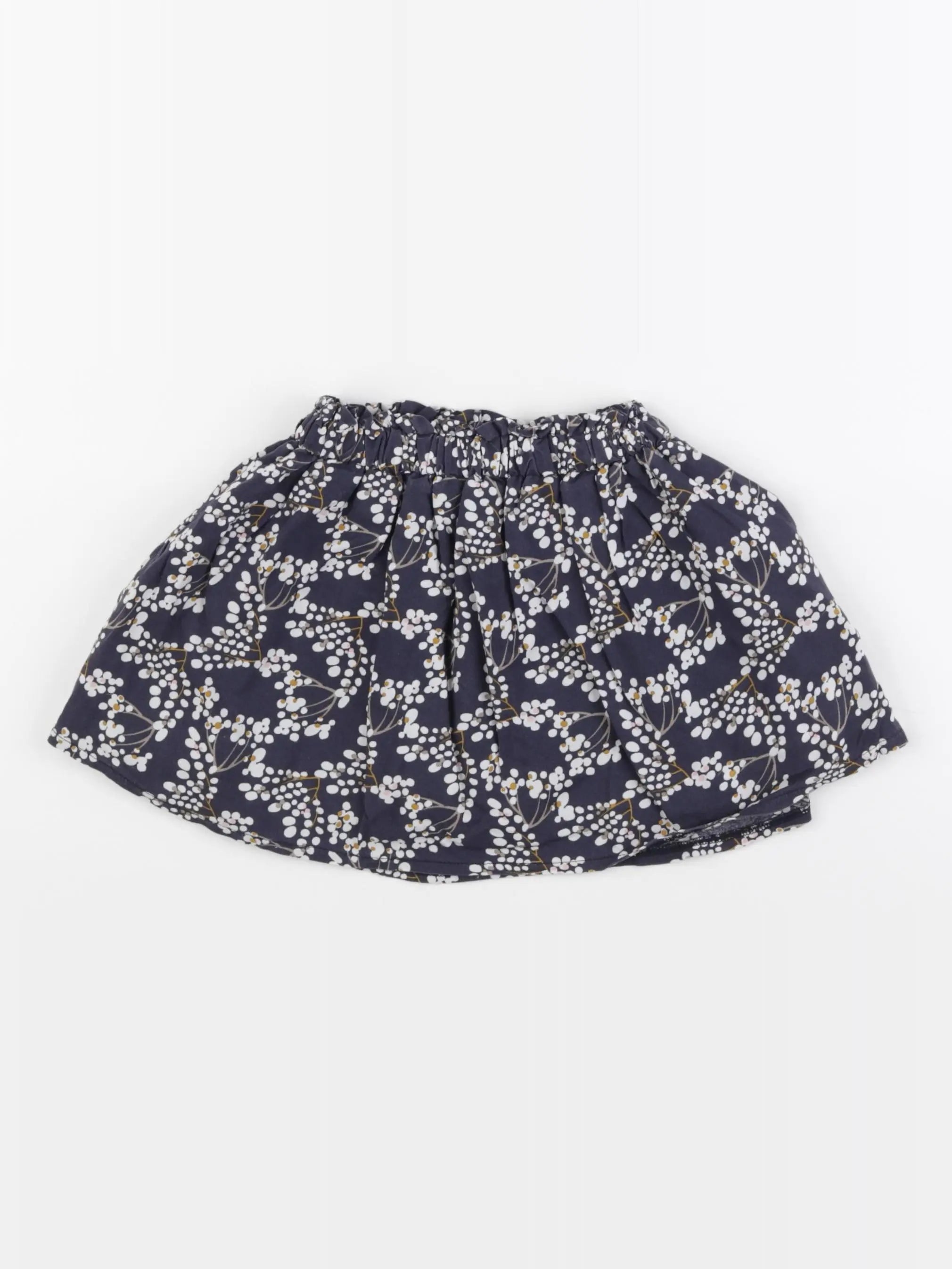 Little Cigogne - jupe bleu - 4 ans