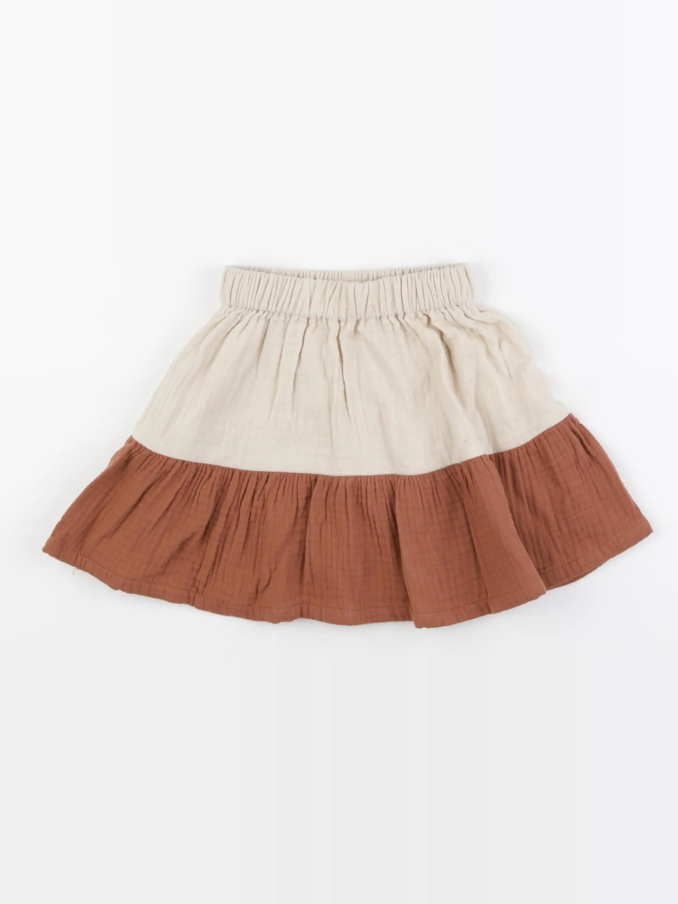 Zara - jupe beige - 3/4 ans
