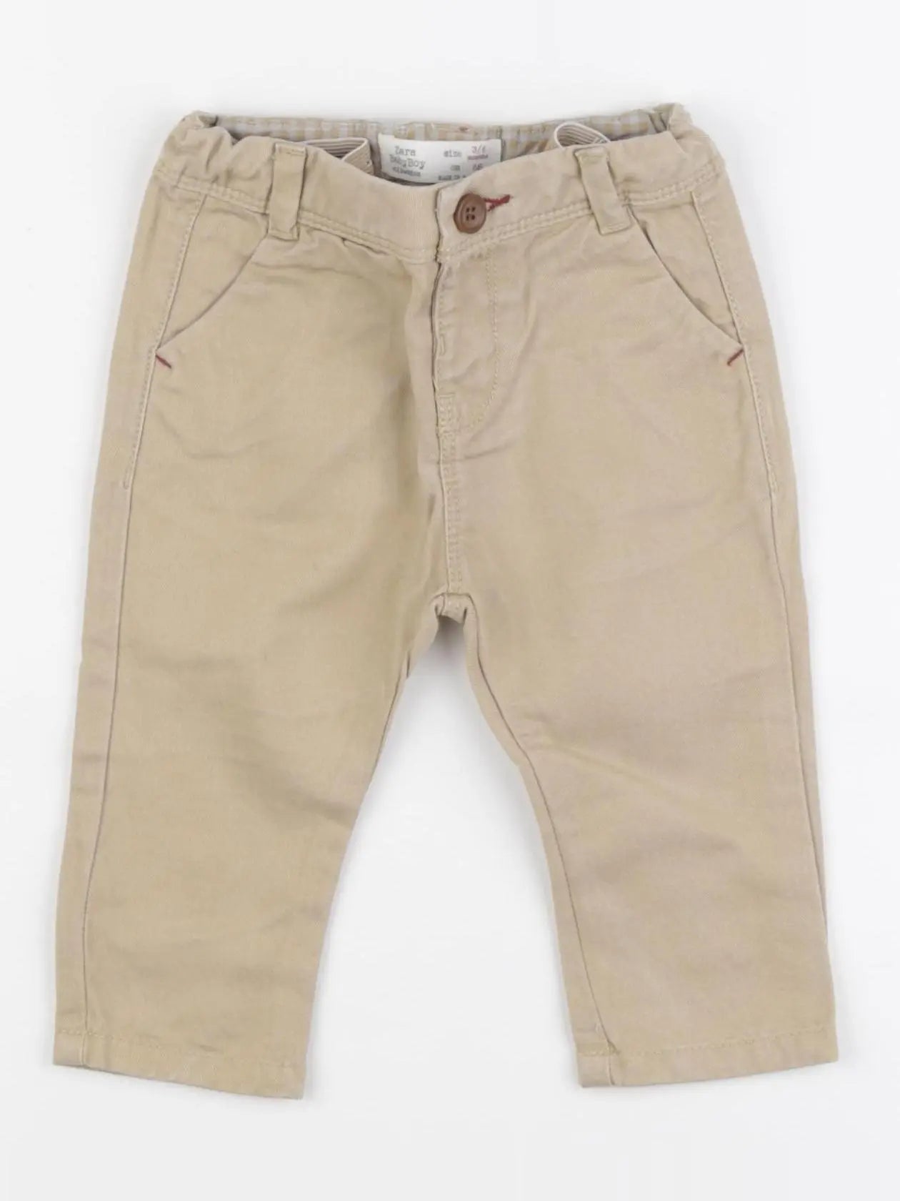 Zara - pantalon beige - 3/6 mois