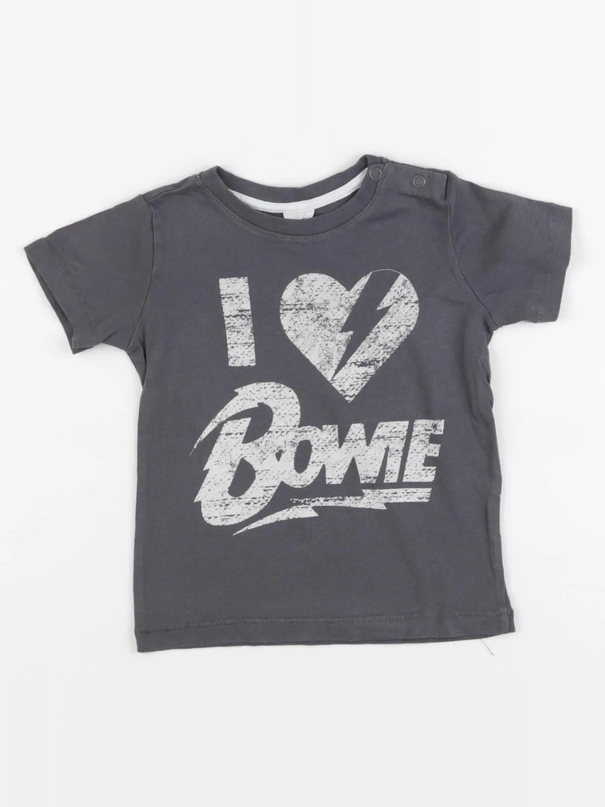 H&M - tee-shirt gris - 6/9 mois