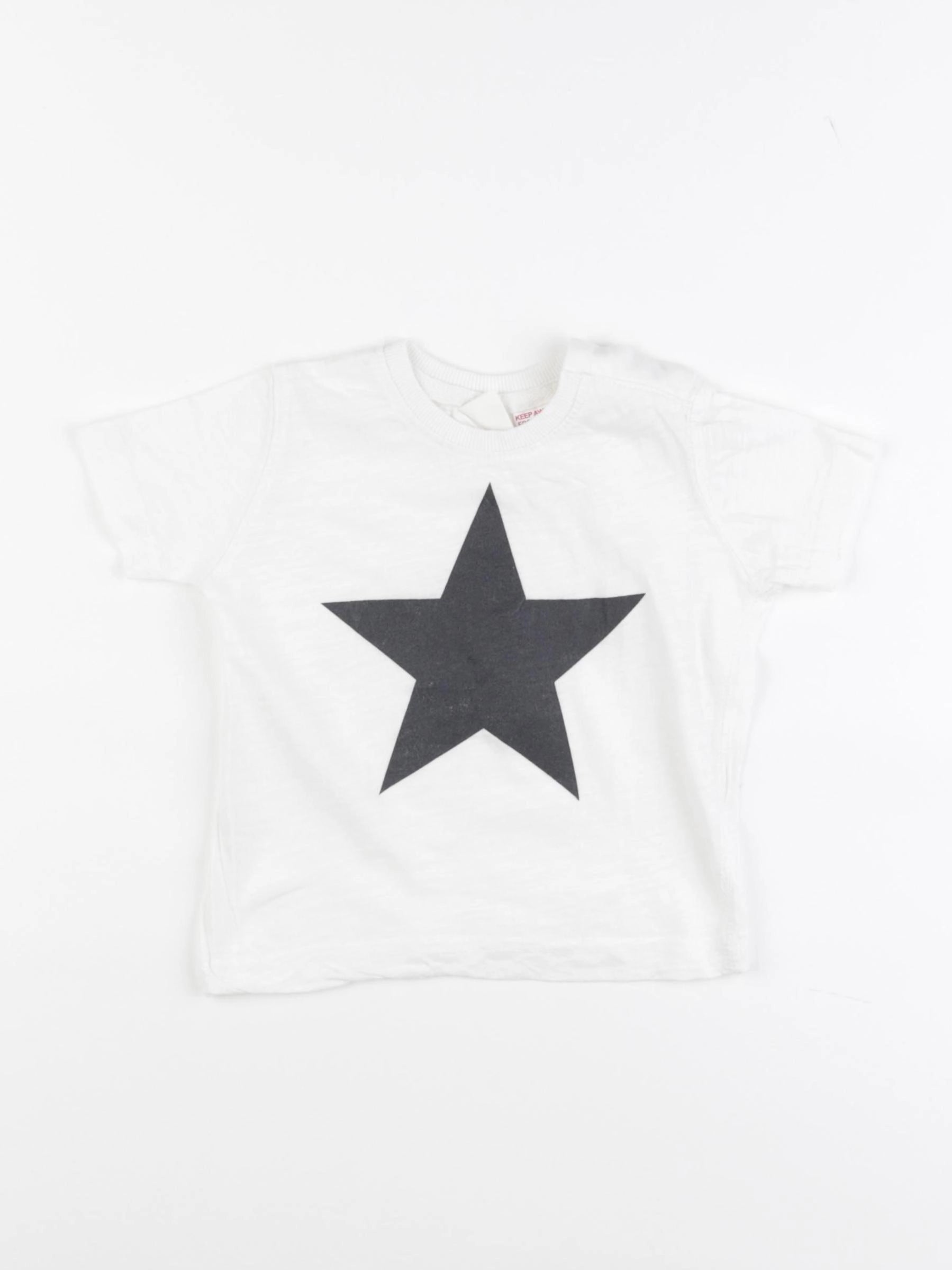Zara - tee-shirt blanc - 9/12 mois