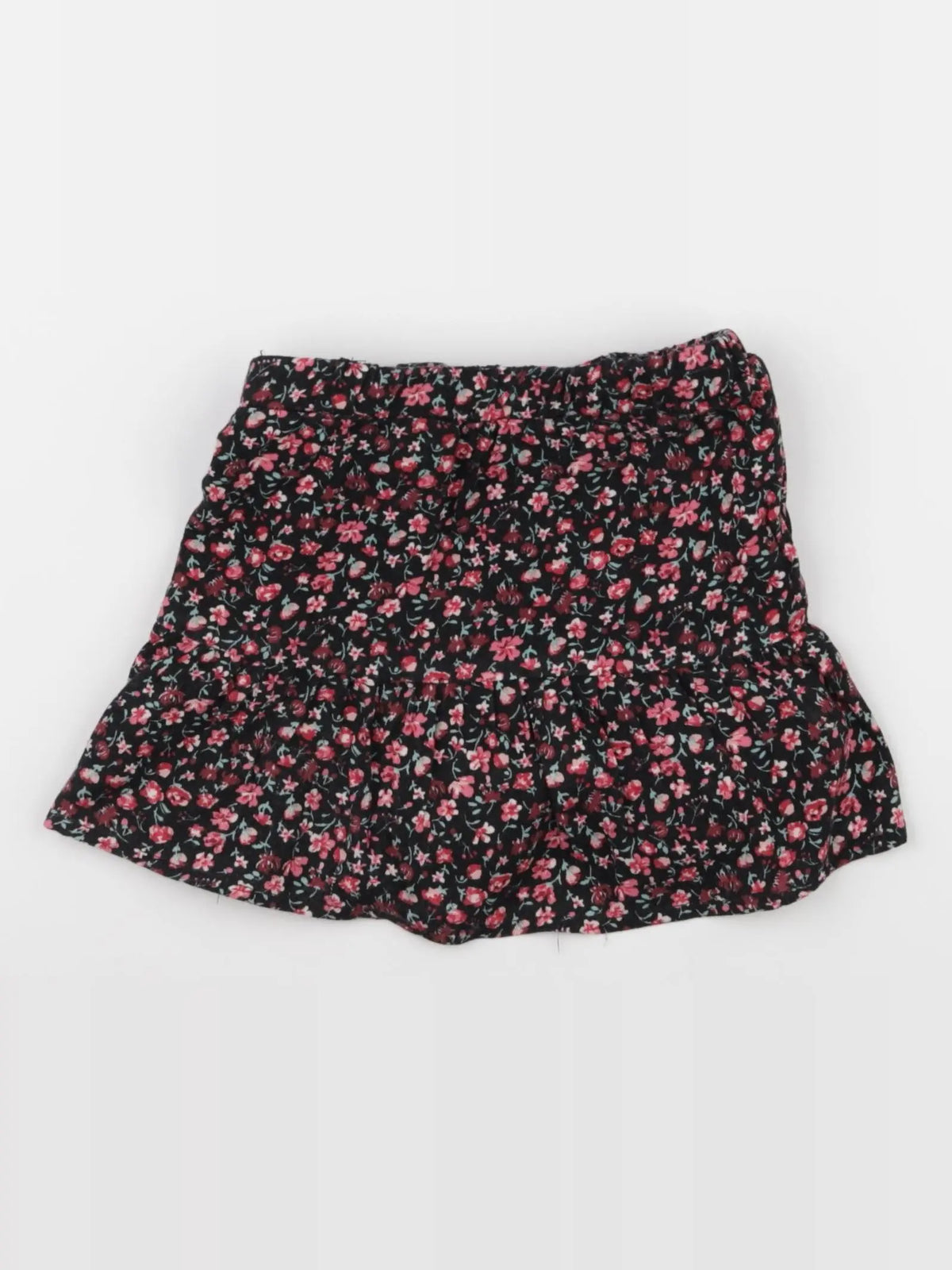 Vertbaudet - jupe rose, noir - 3 ans