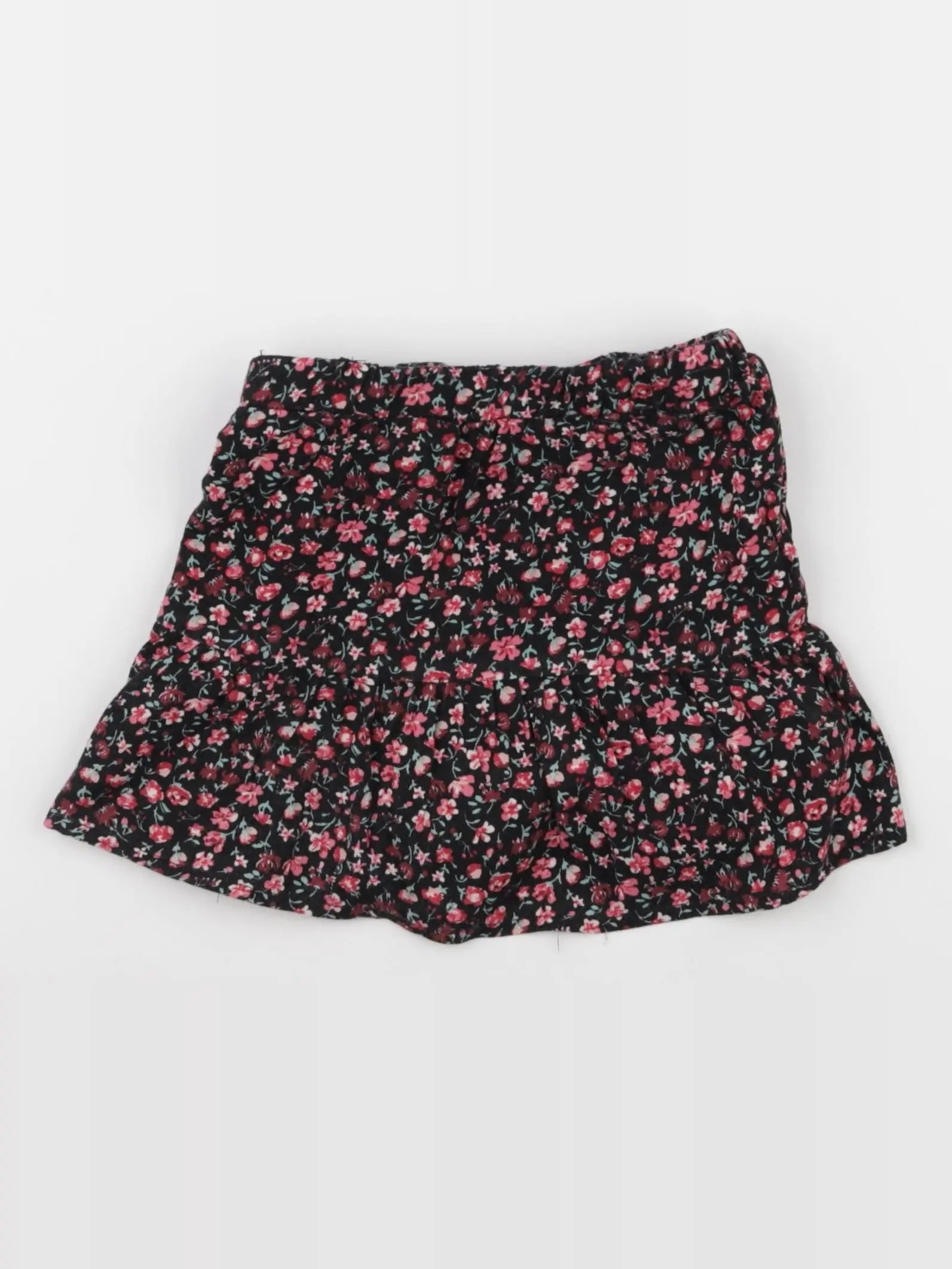 Vertbaudet - jupe rose, noir - 3 ans