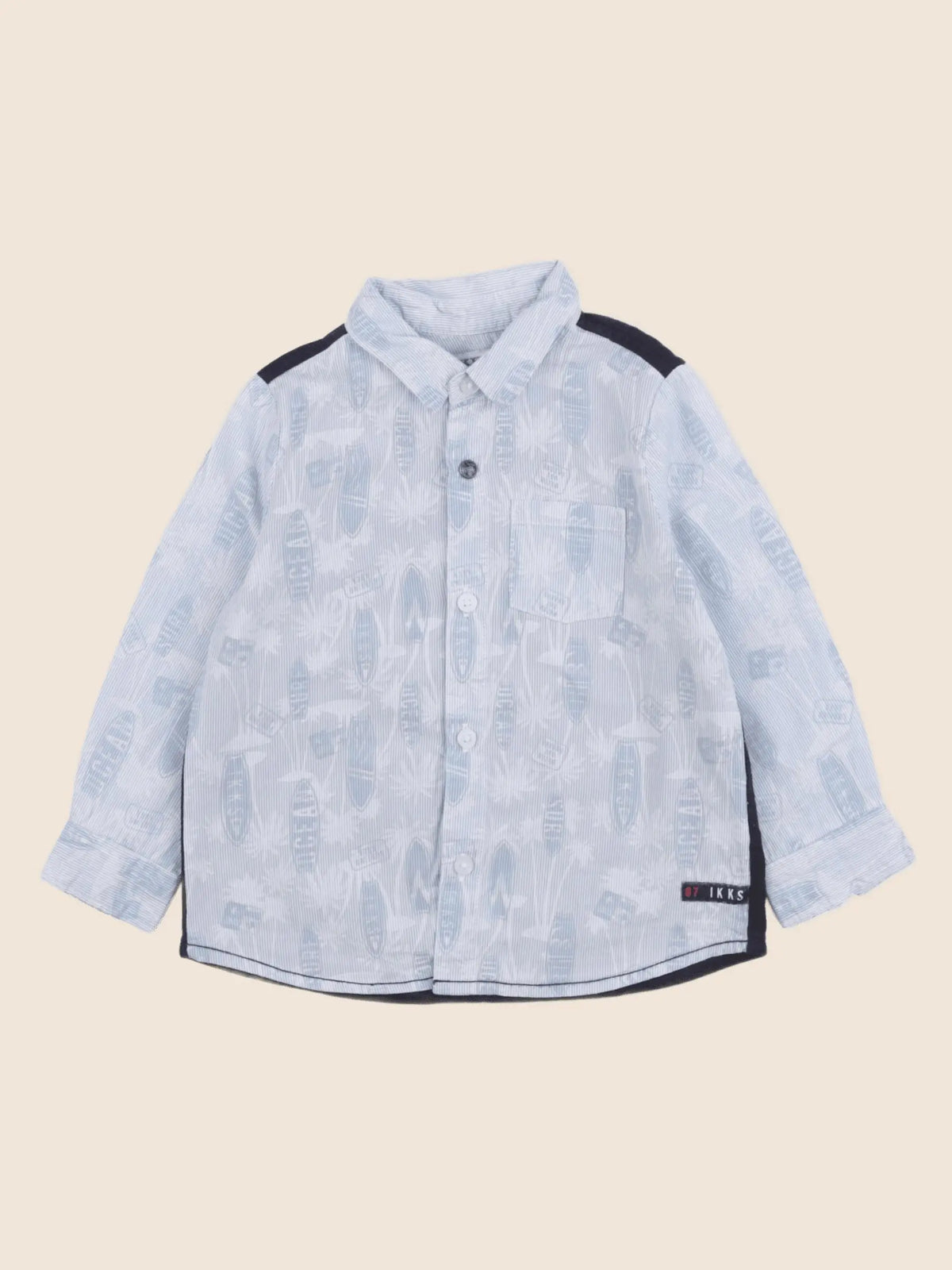 IKKS - chemise bleu - 18 mois