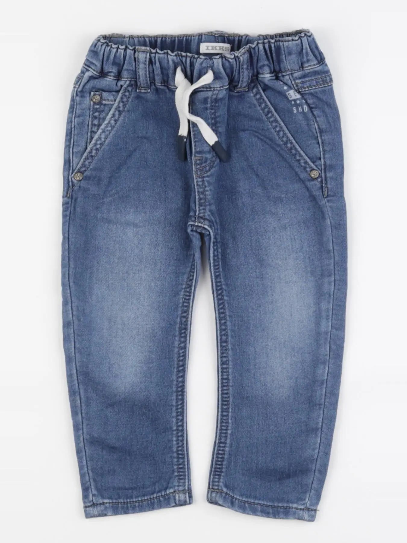 IKKS - jean bleu - 18 mois