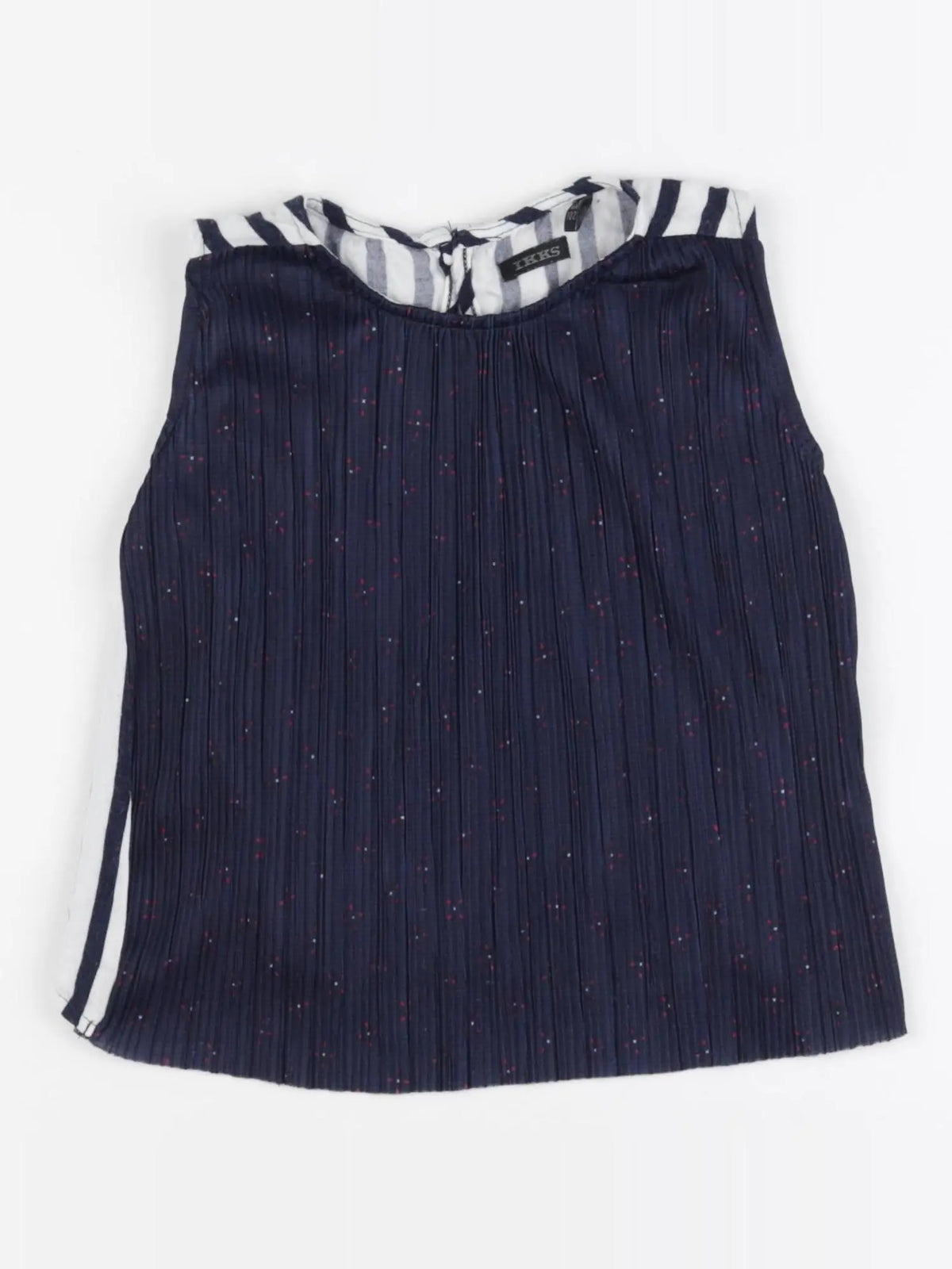 IKKS - blouse bleu, blanc - 4 ans