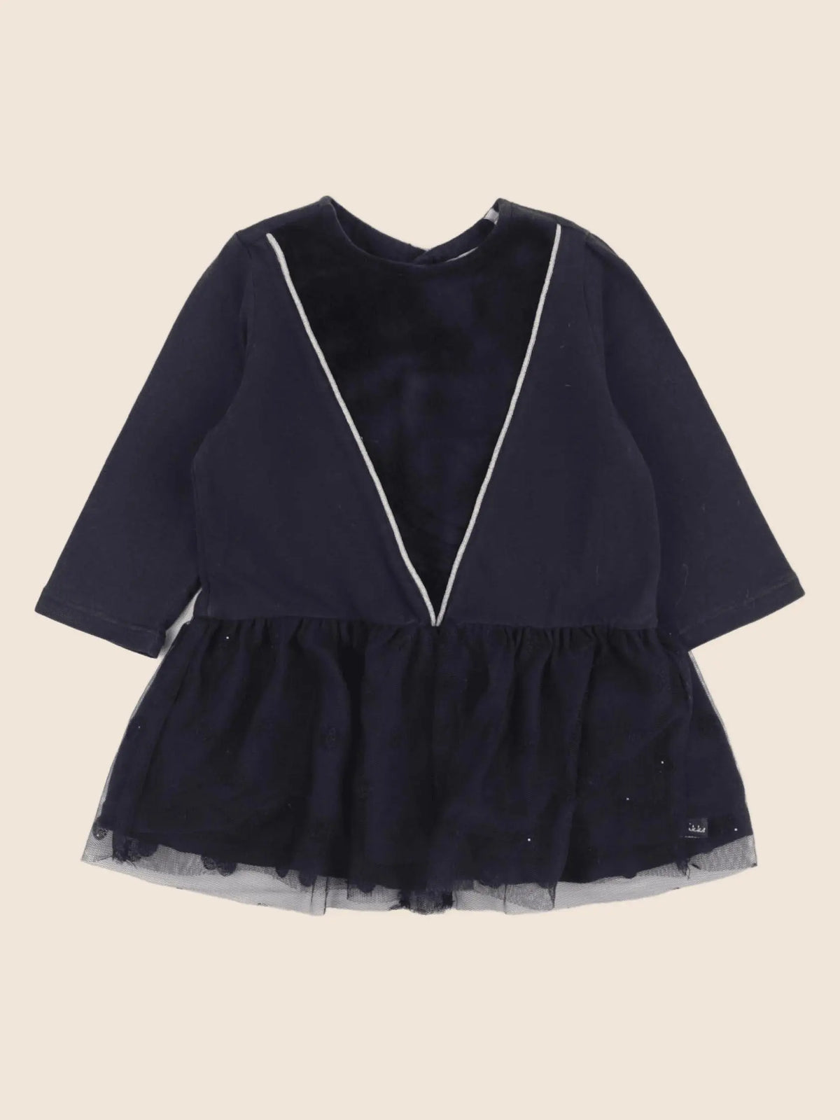 IKKS - robe bleu - 6 mois
