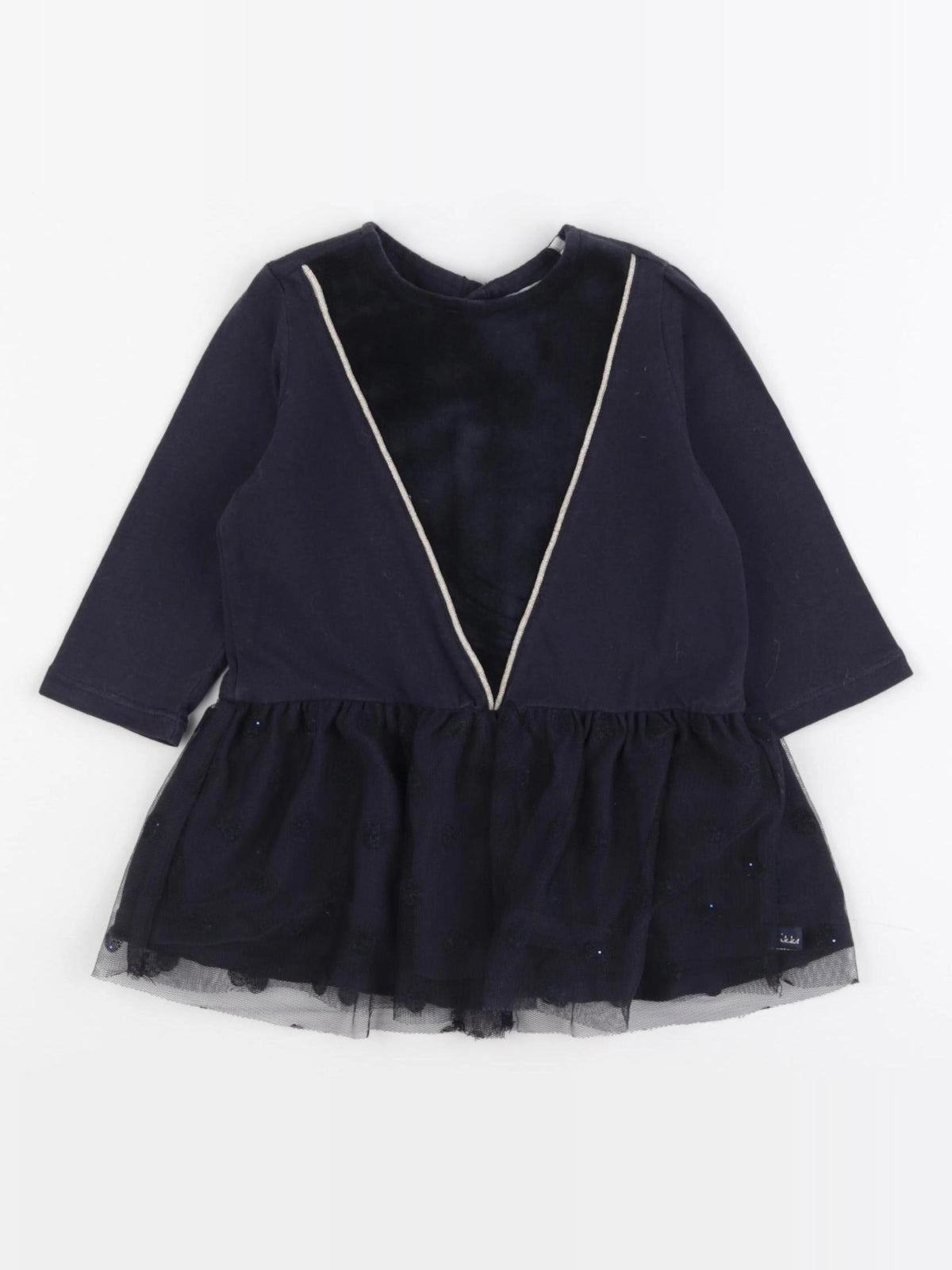 IKKS - robe bleu - 6 mois