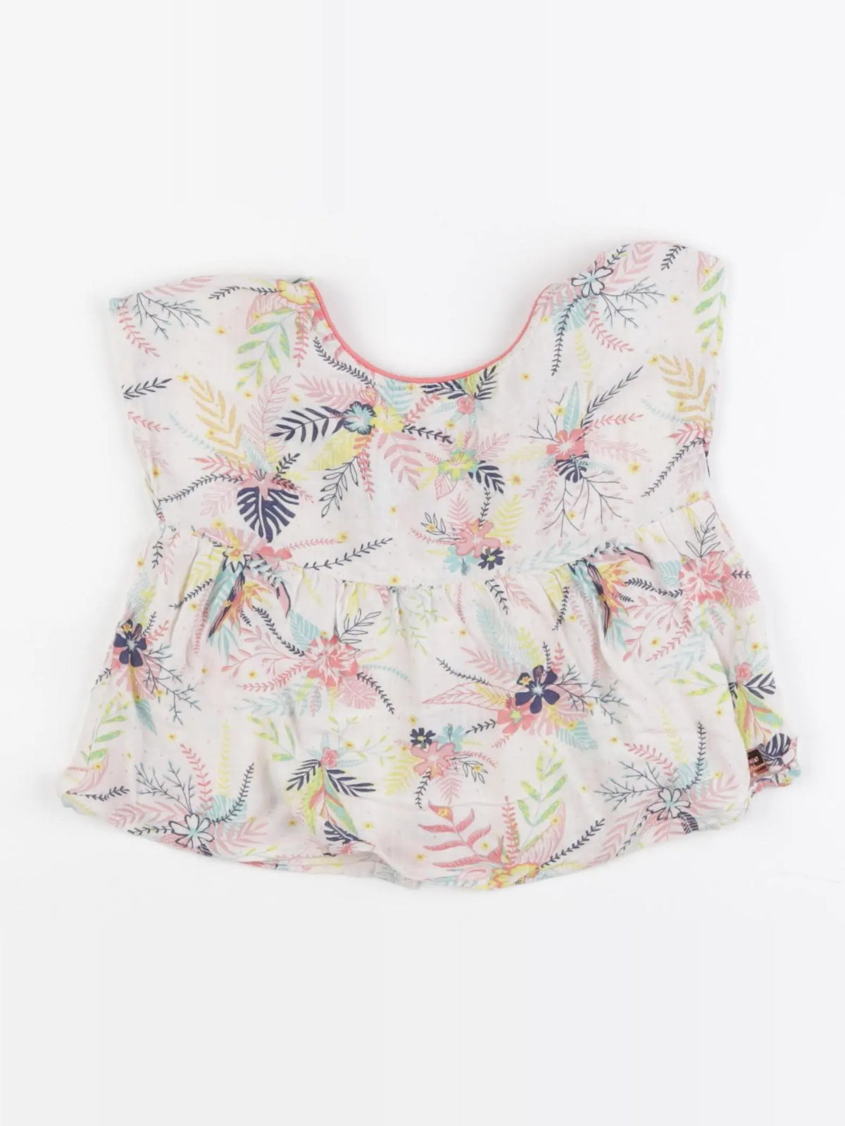 Carrément Beau - blouse multicolore - 2 ans