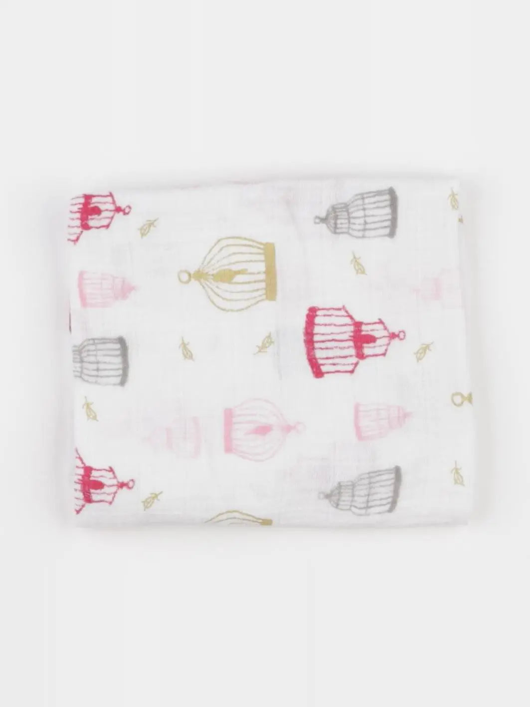 Aden + Anaïs - lange blanc, rose - 